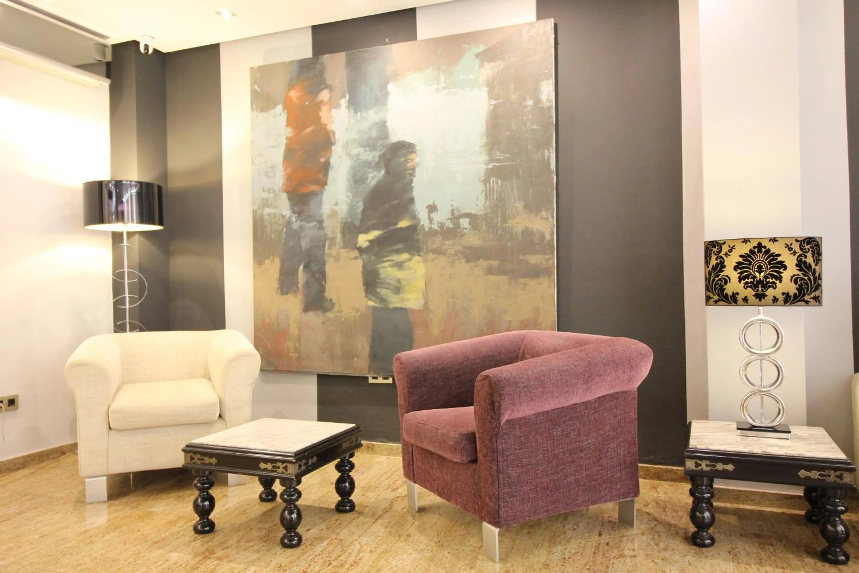 Living room in Hotel Venecia