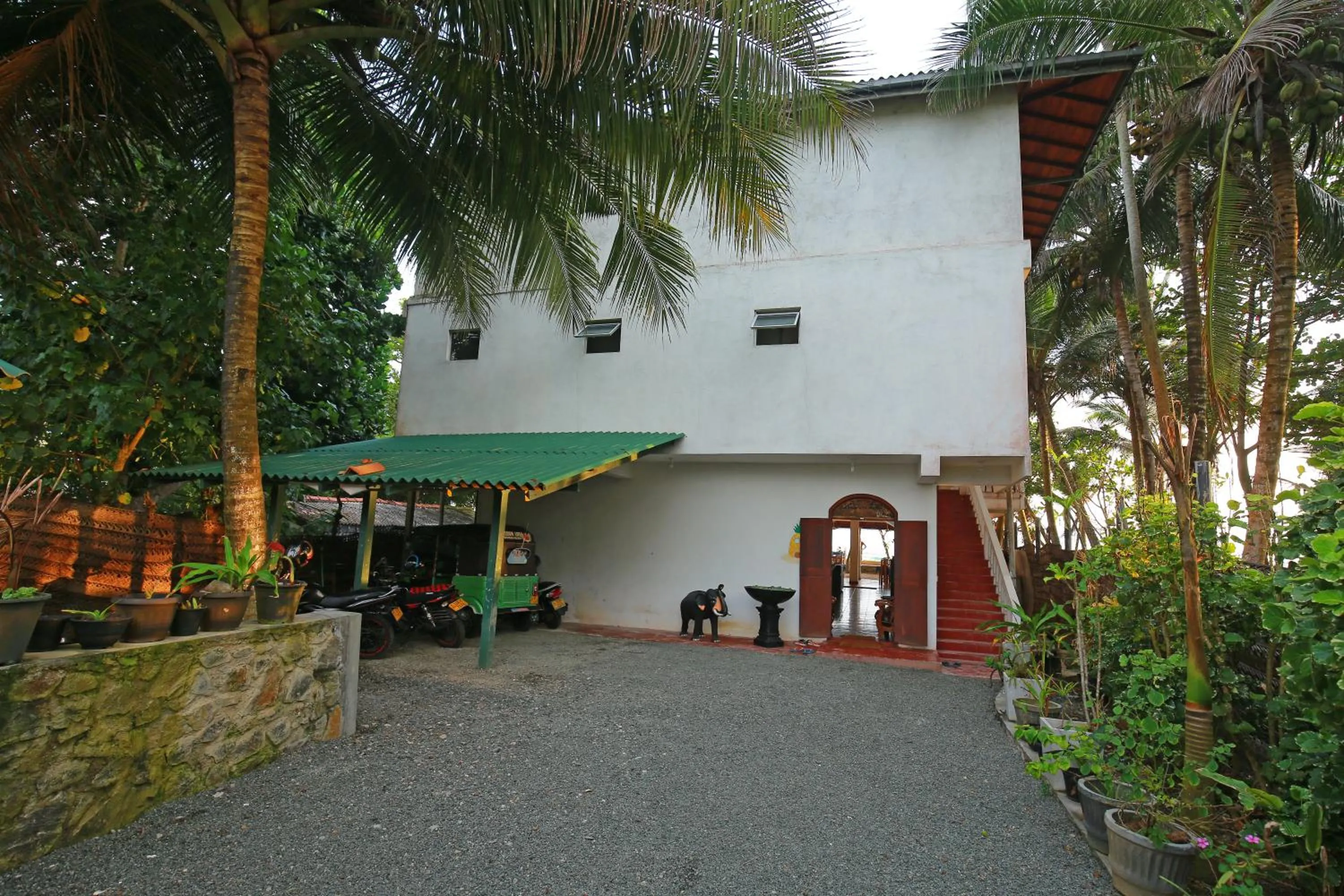 Facade/entrance in Haus am Meer "Wilde Ananas"
