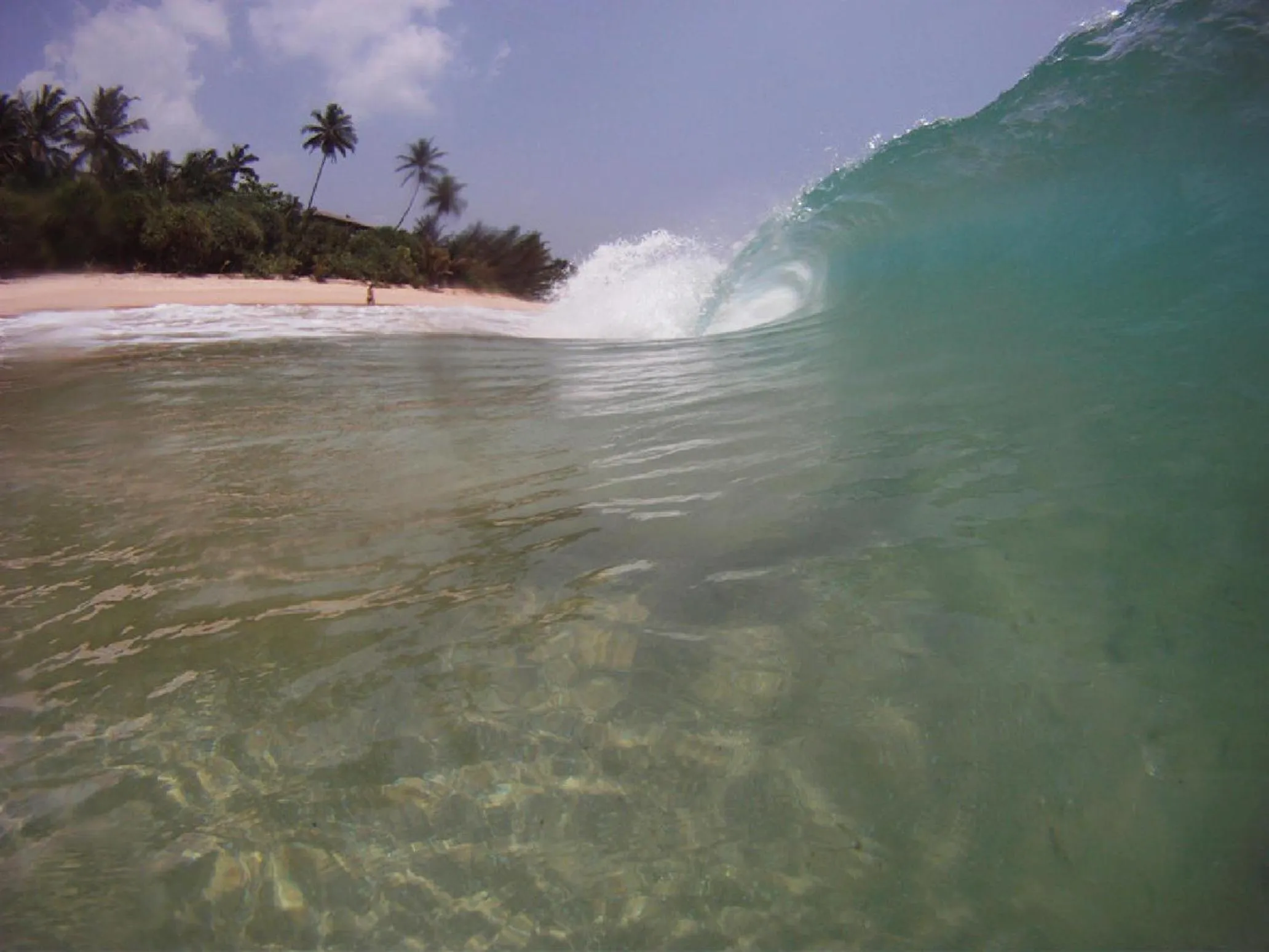 Beach in Haus am Meer "Wilde Ananas"