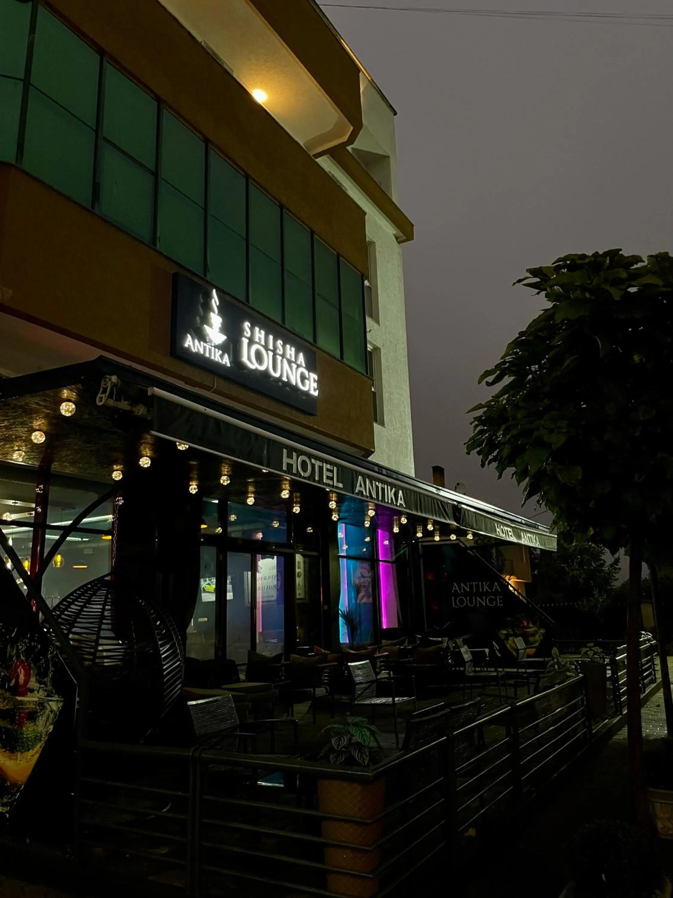 Property building in Hotel Antika