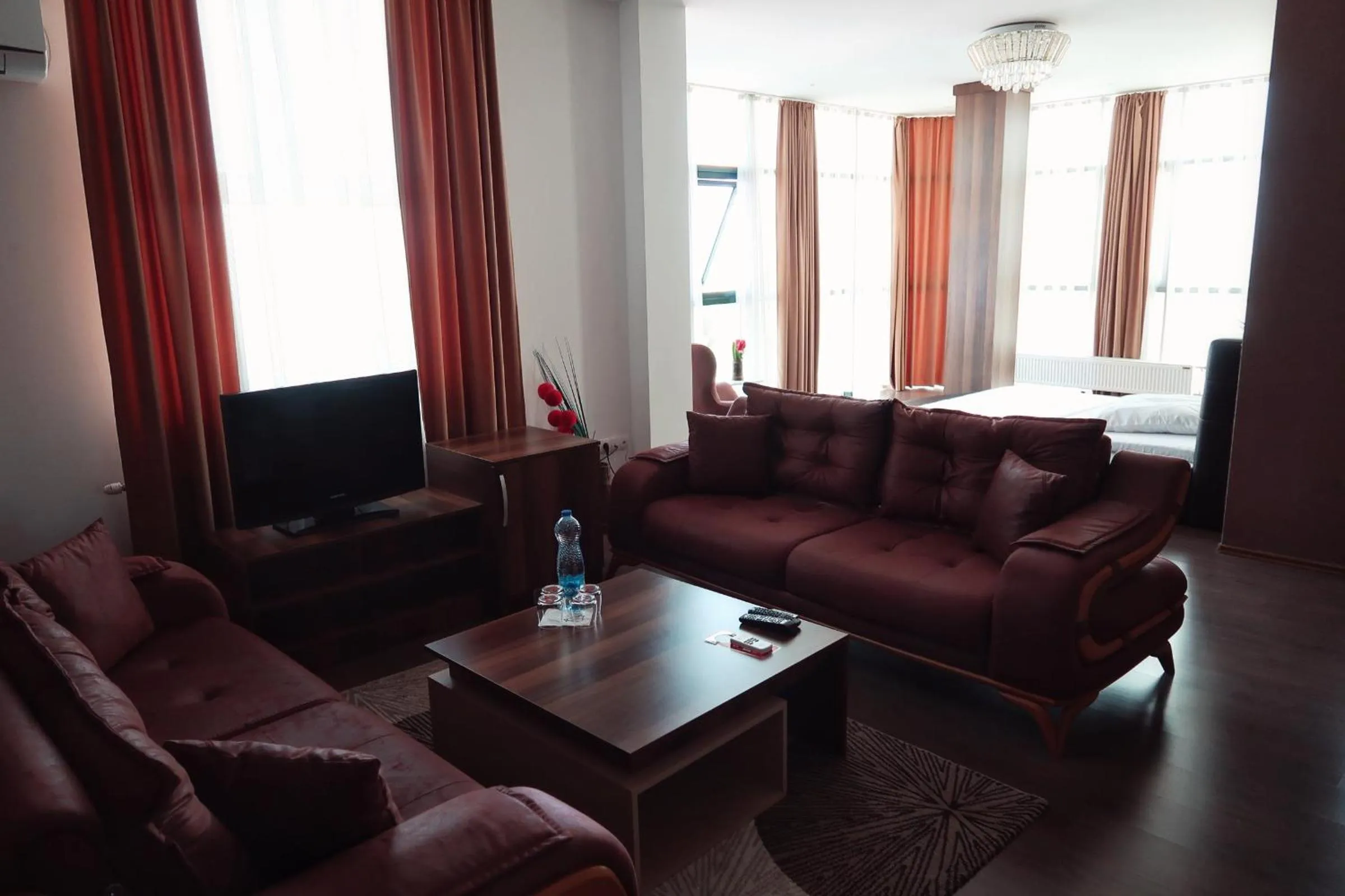 Seating area in Hotel Antika