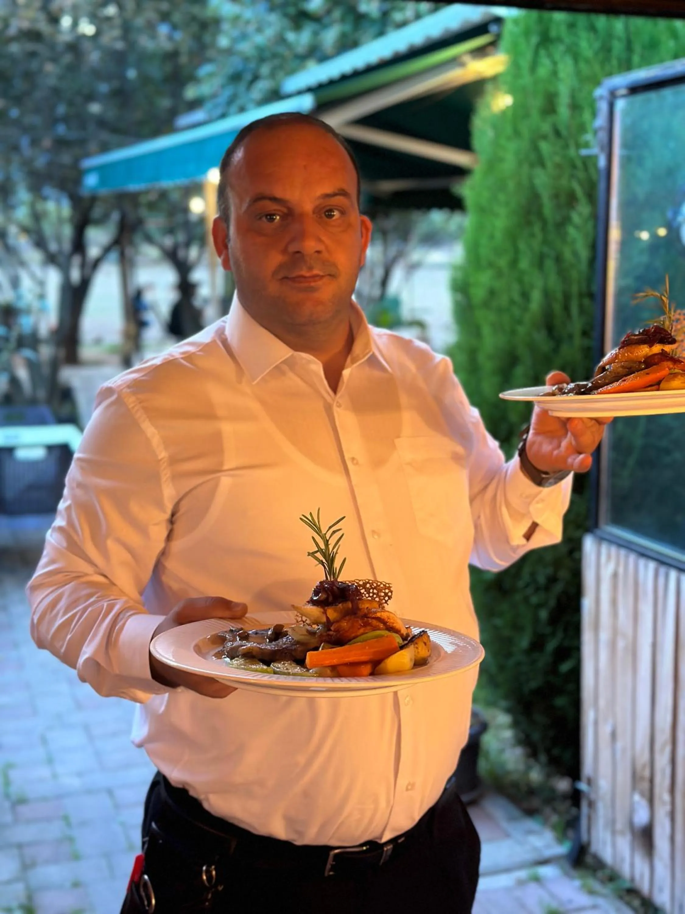 Restaurant/places to eat in Hotel Antika