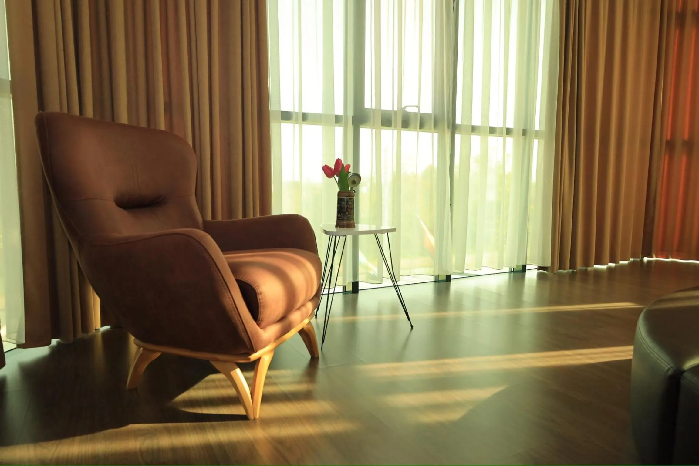 Seating area in Hotel Antika