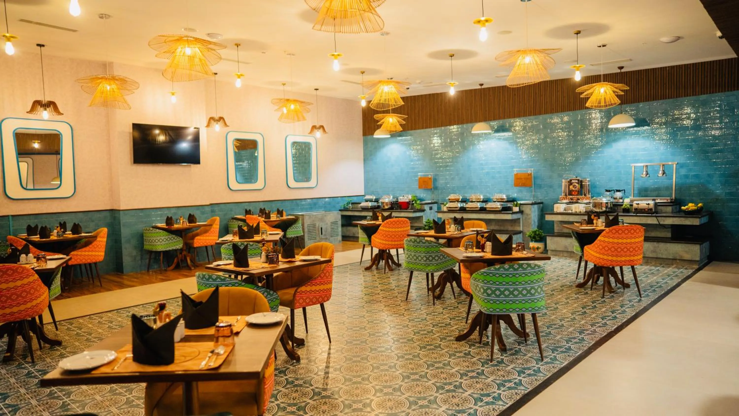 Restaurant/places to eat in ZIBE Luxe Kakinada by GRT Hotels