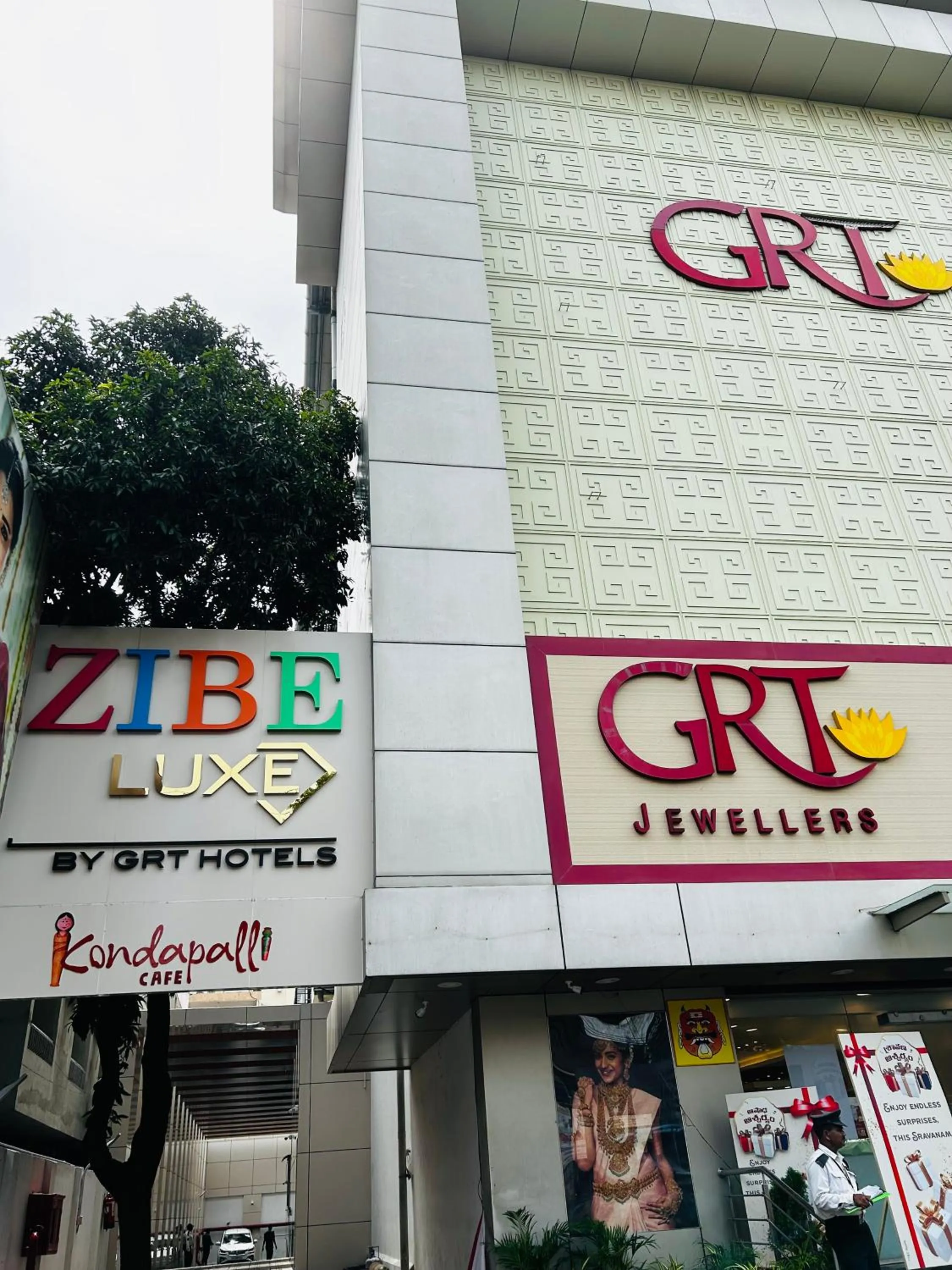 Property building in ZIBE Luxe Kakinada by GRT Hotels