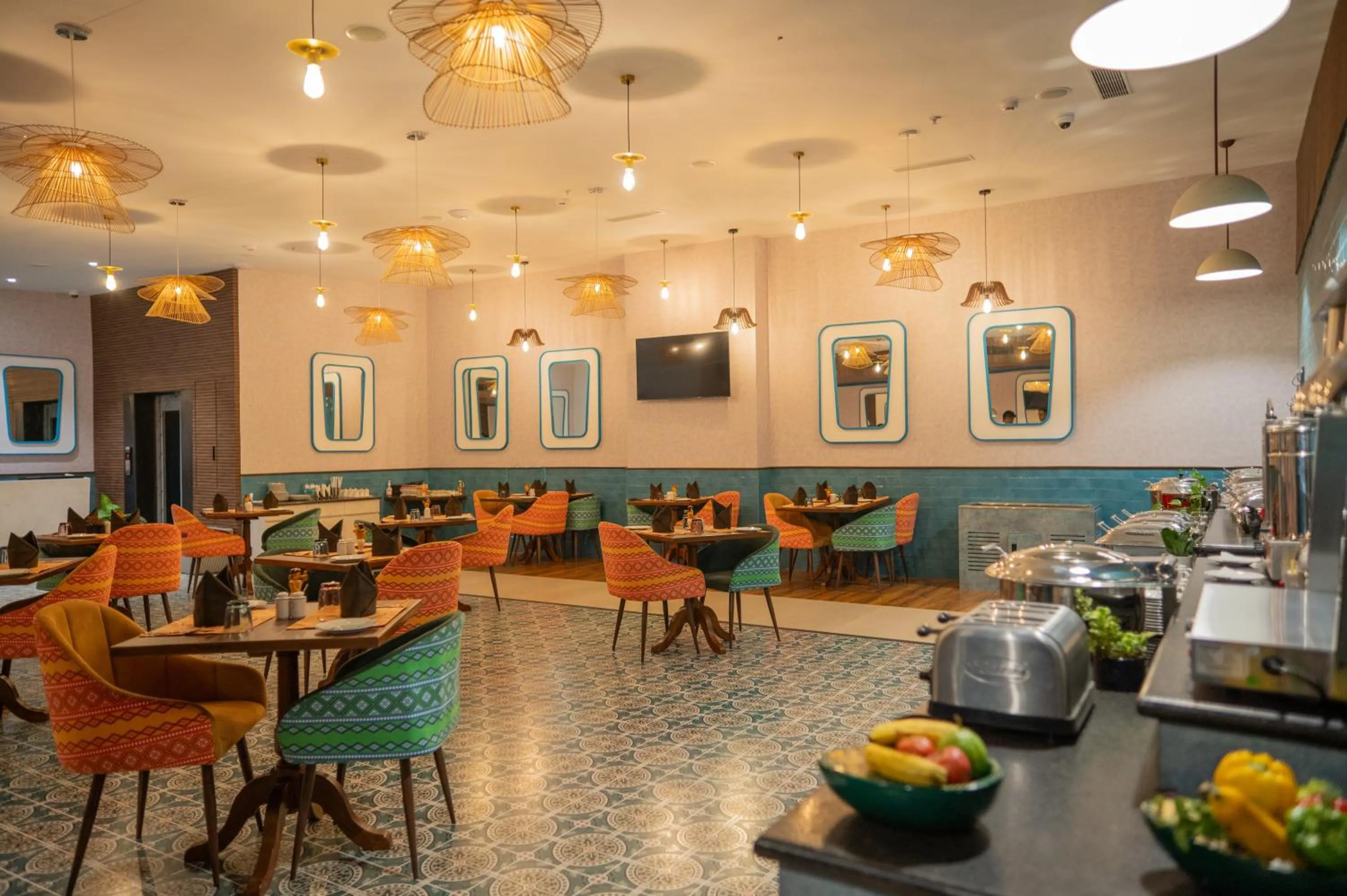 Restaurant/places to eat in ZIBE Luxe Kakinada by GRT Hotels