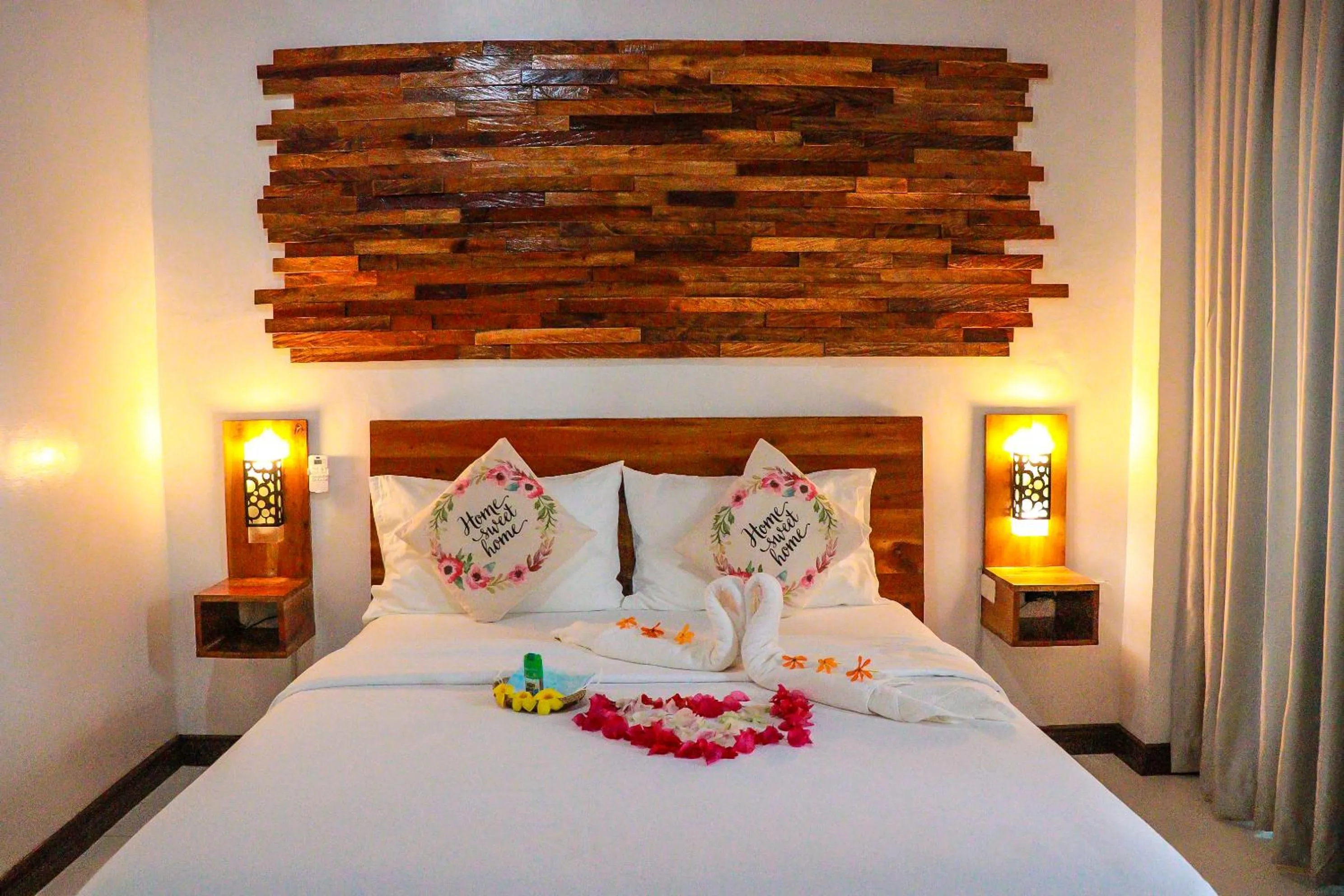 Bed in Ananda Resort