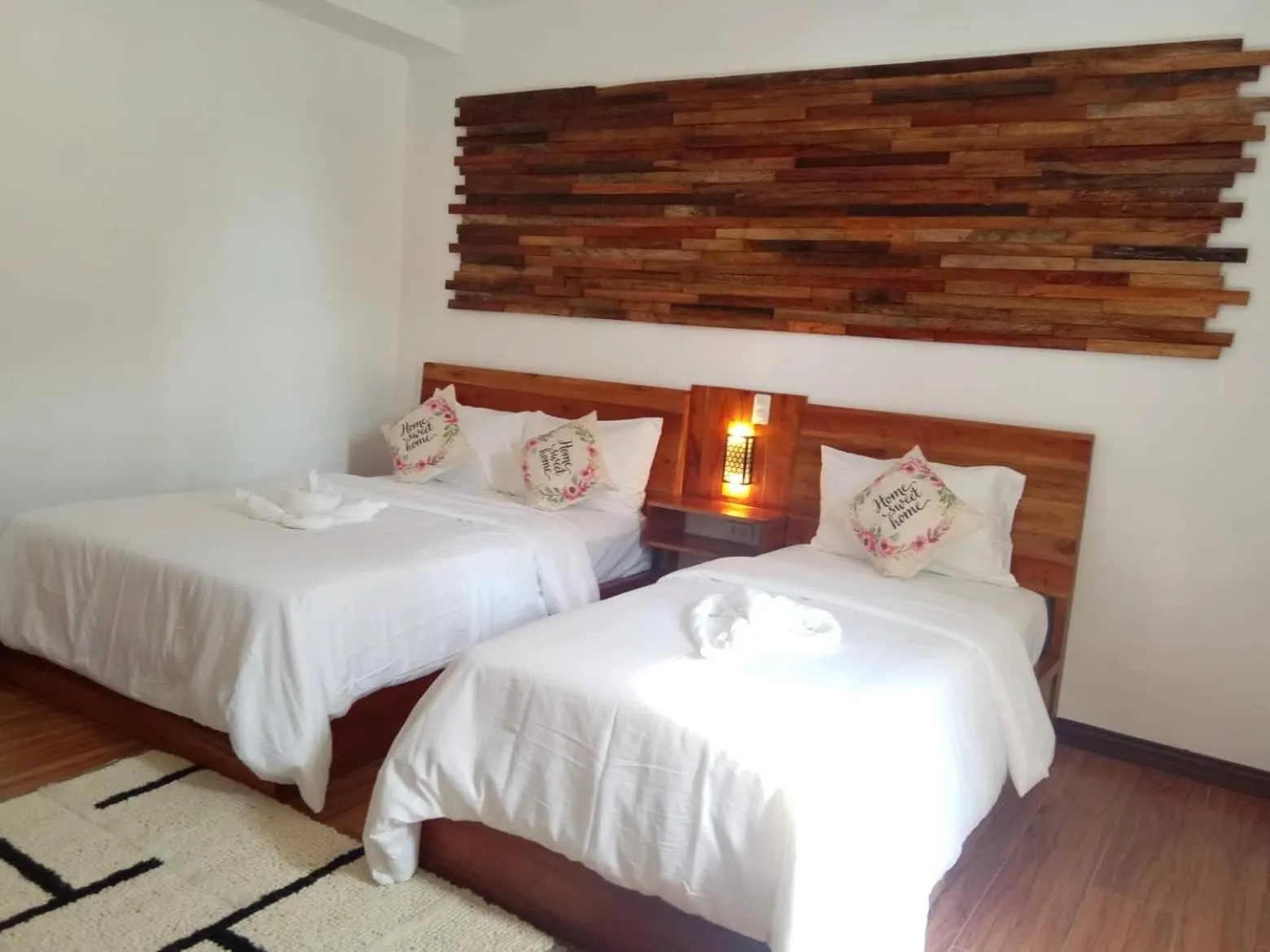 Bed in Ananda Resort