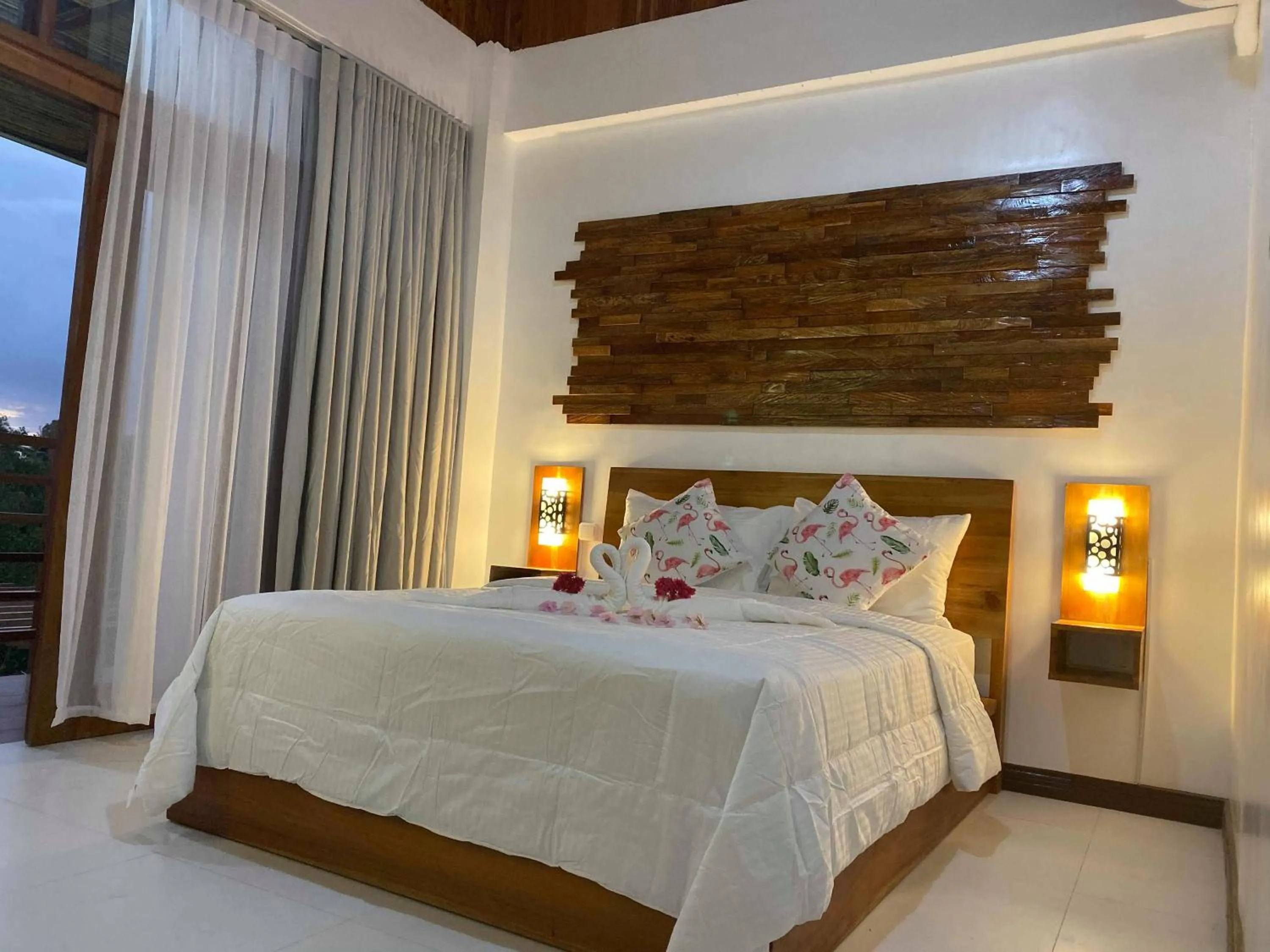 Bed in Ananda Resort