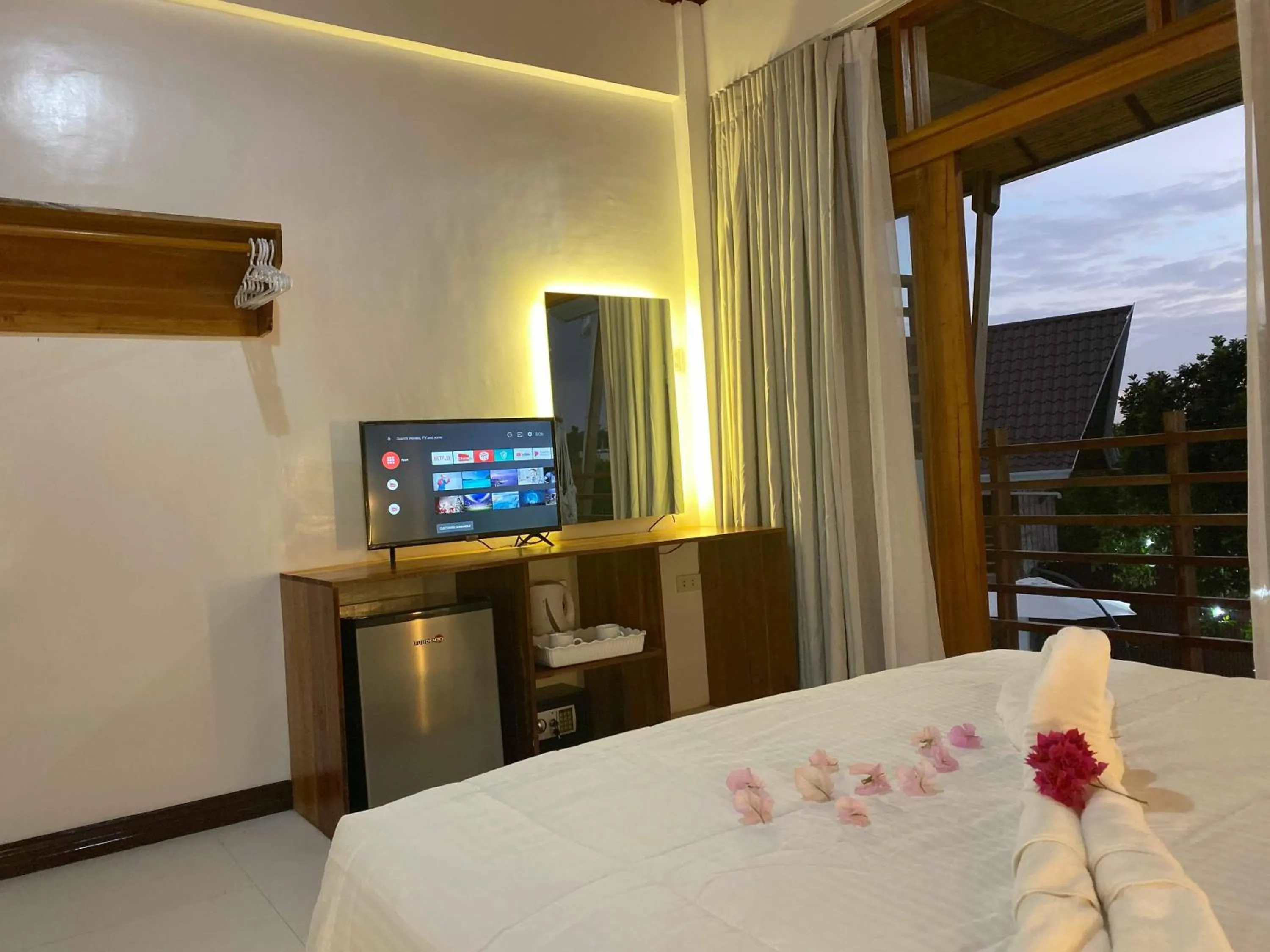 Bed in Ananda Resort