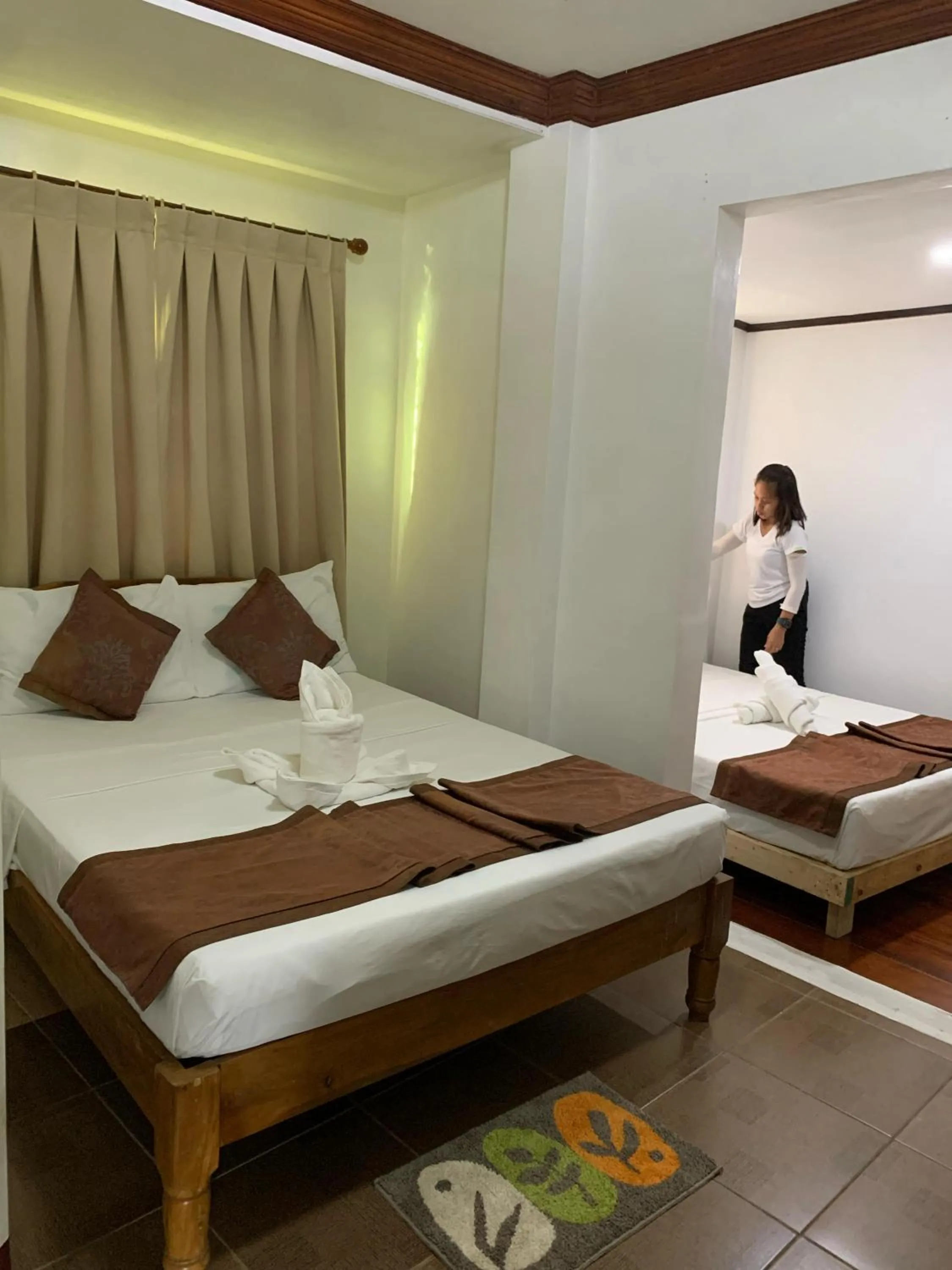 Bed in Ananda Resort