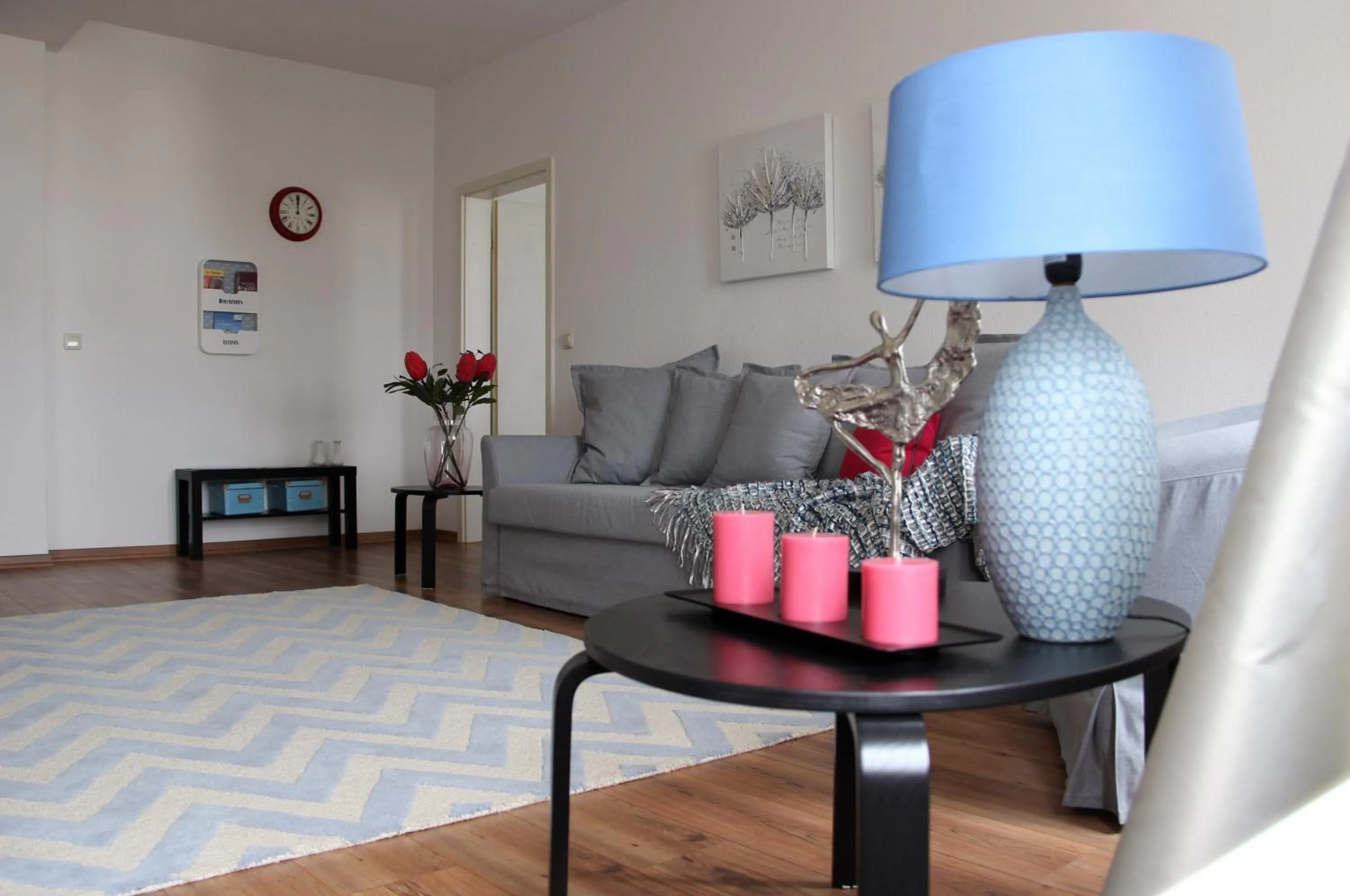 Living room in Leon Apartments