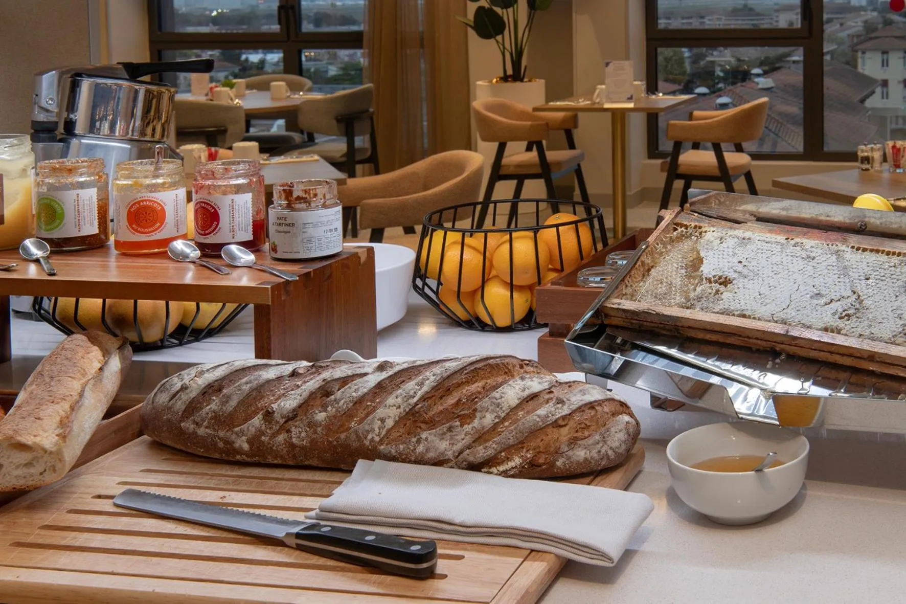 Food and drinks in Sevenline Purpan Toulouse