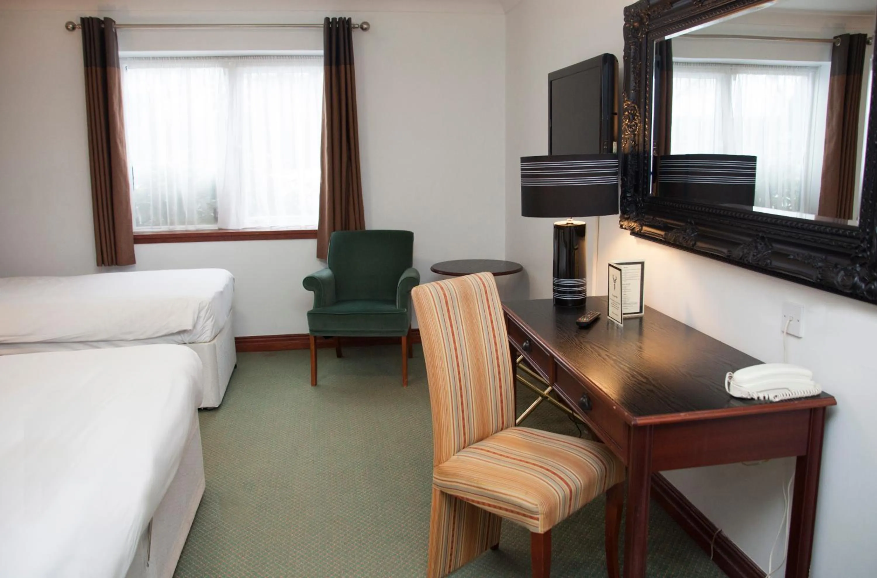 Bedroom in The Victoria Hotel Manchester by Compass Hospitality