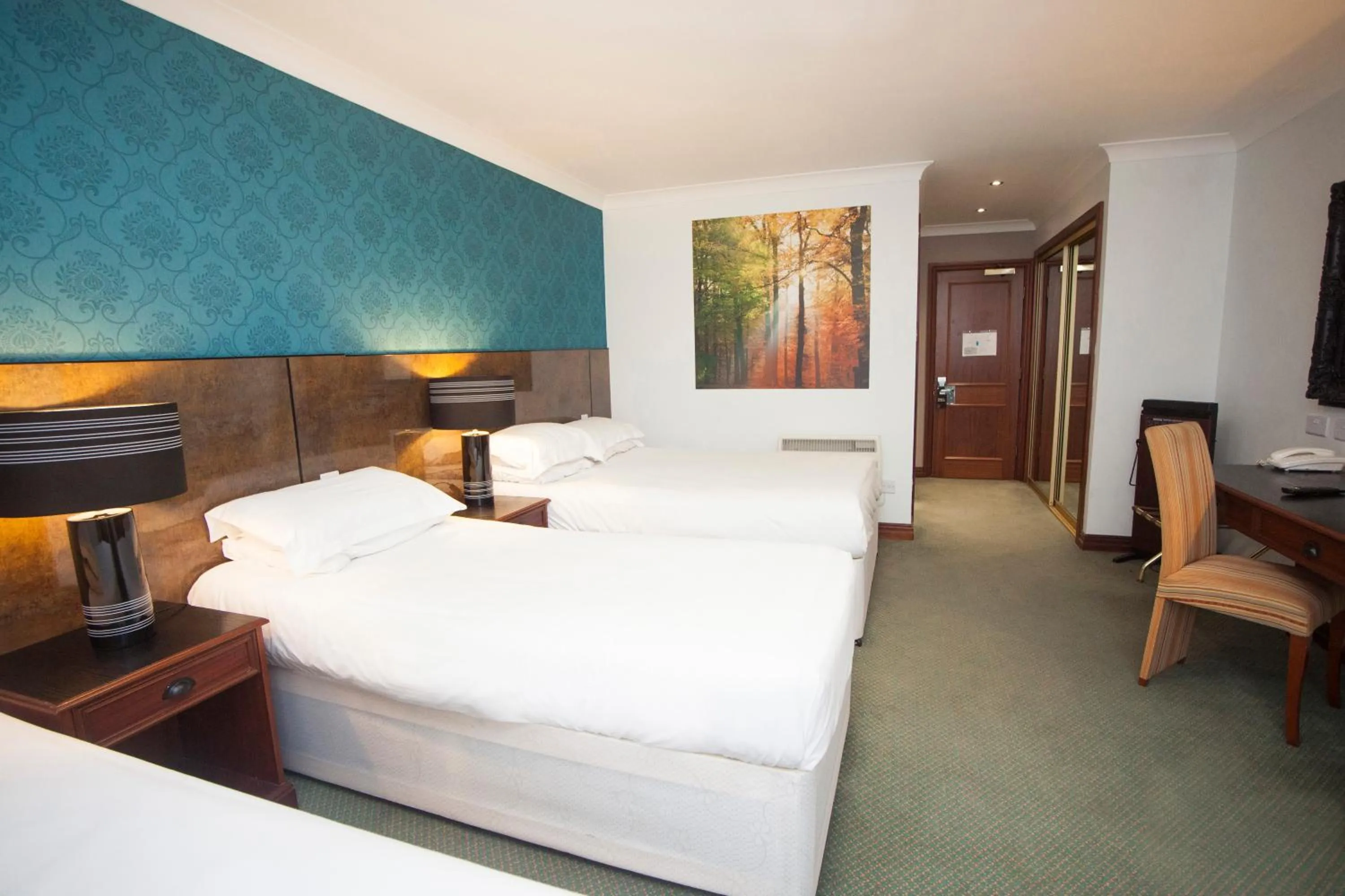 Bedroom in The Victoria Hotel Manchester by Compass Hospitality