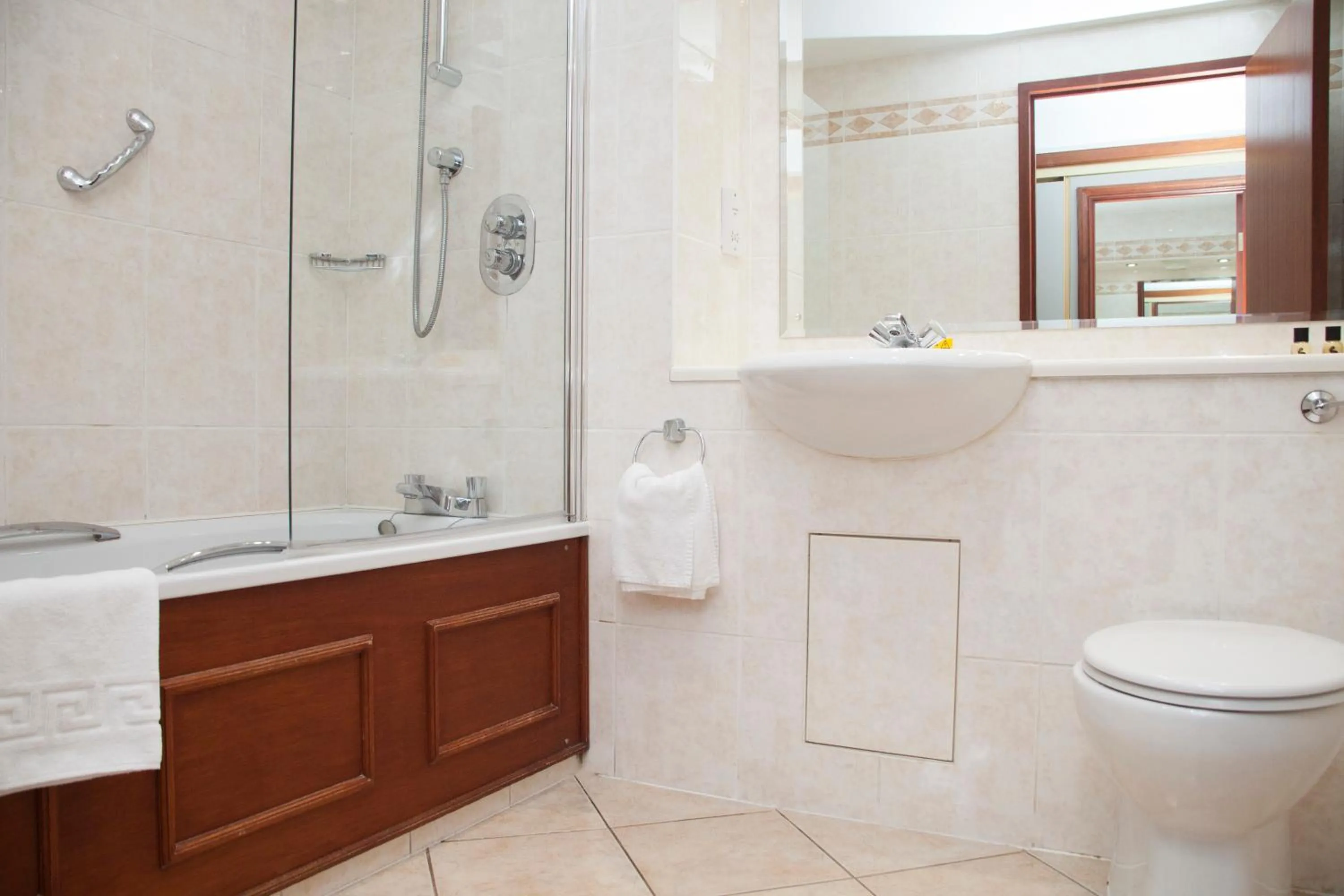 Bathroom in The Victoria Hotel Manchester by Compass Hospitality