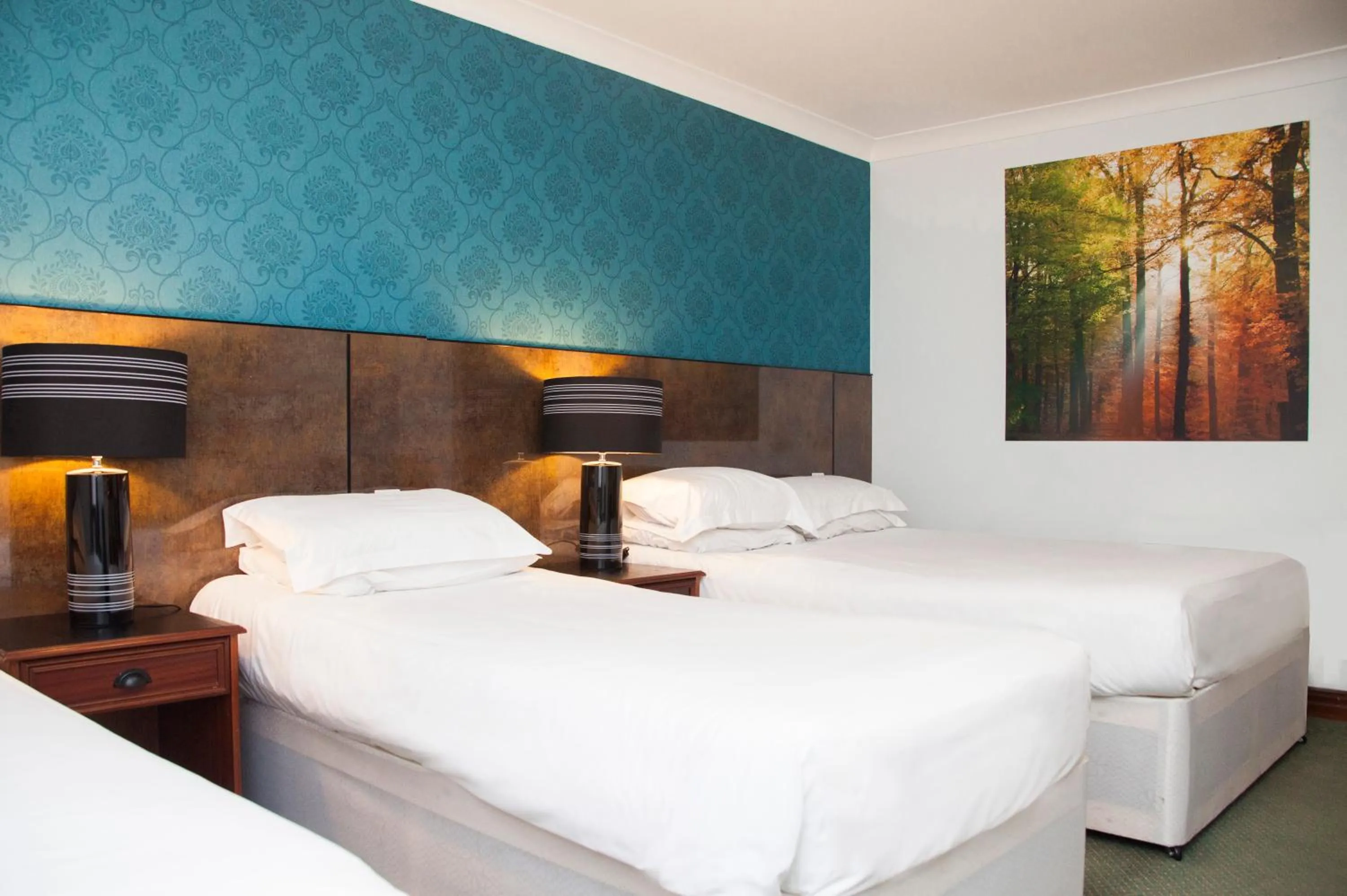 Bedroom in The Victoria Hotel Manchester by Compass Hospitality