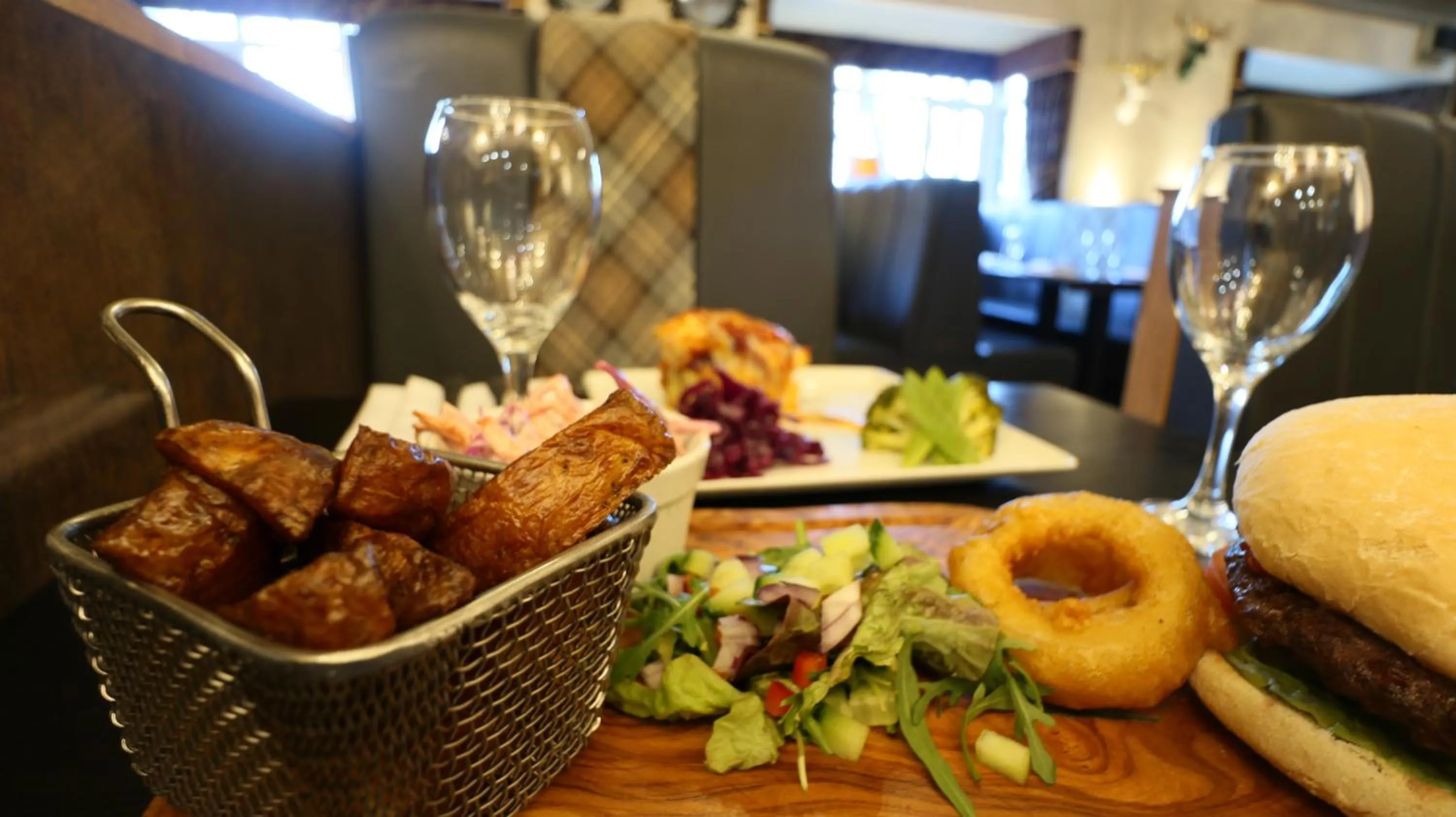 Food and drinks in The Victoria Hotel Manchester by Compass Hospitality
