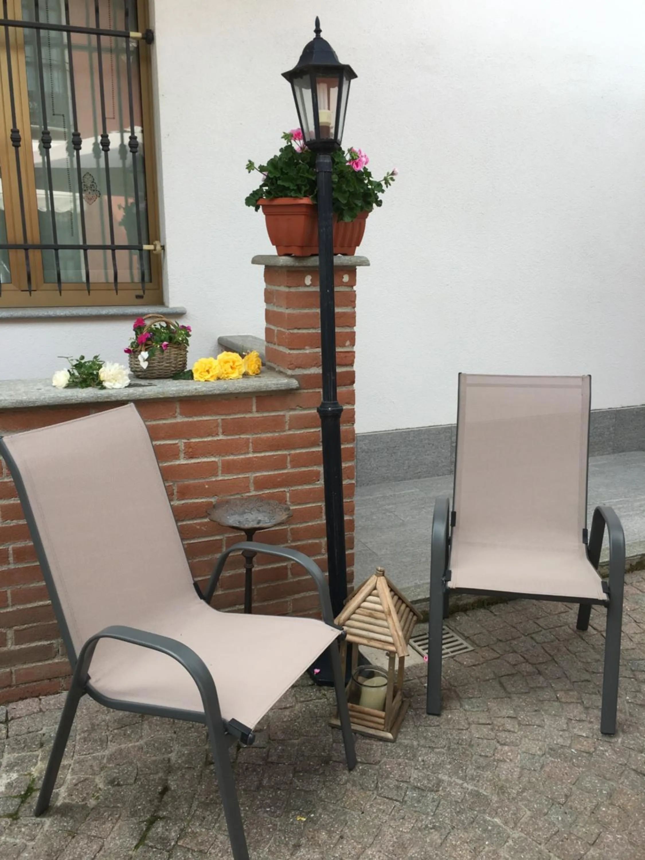 Patio in B&B Gira-Sole