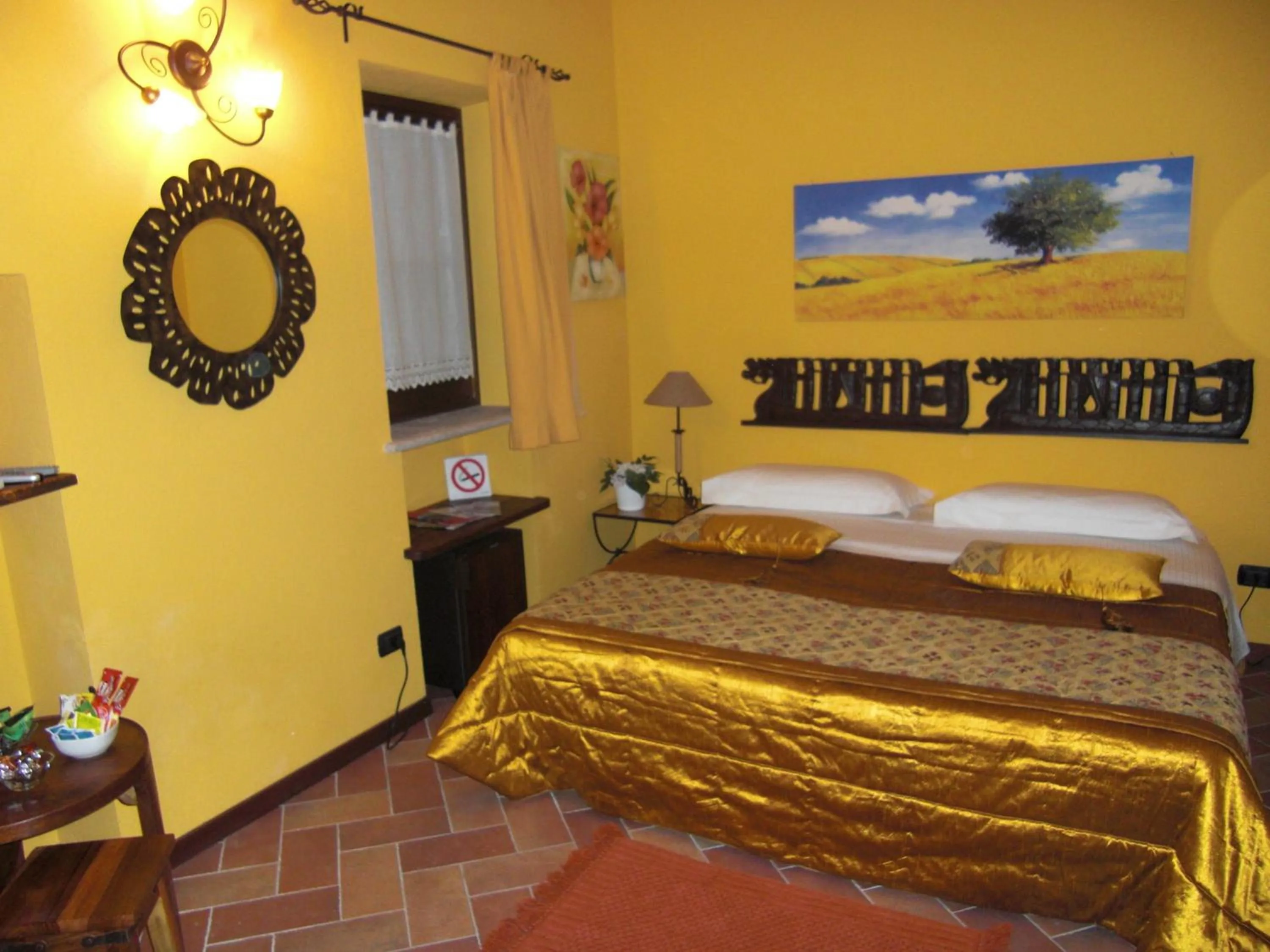 Bedroom, Bed in B&B Gira-Sole