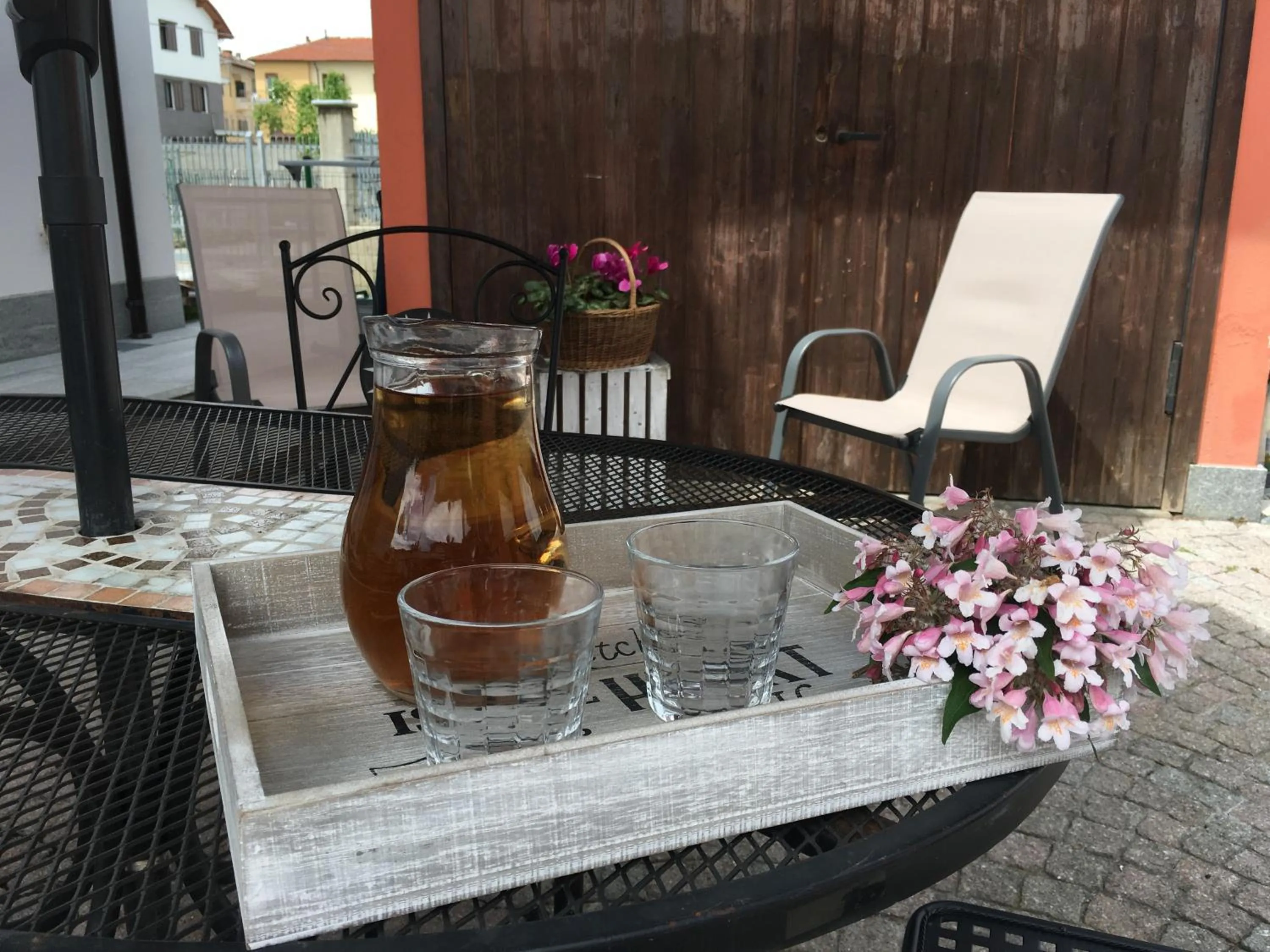 Patio in B&B Gira-Sole