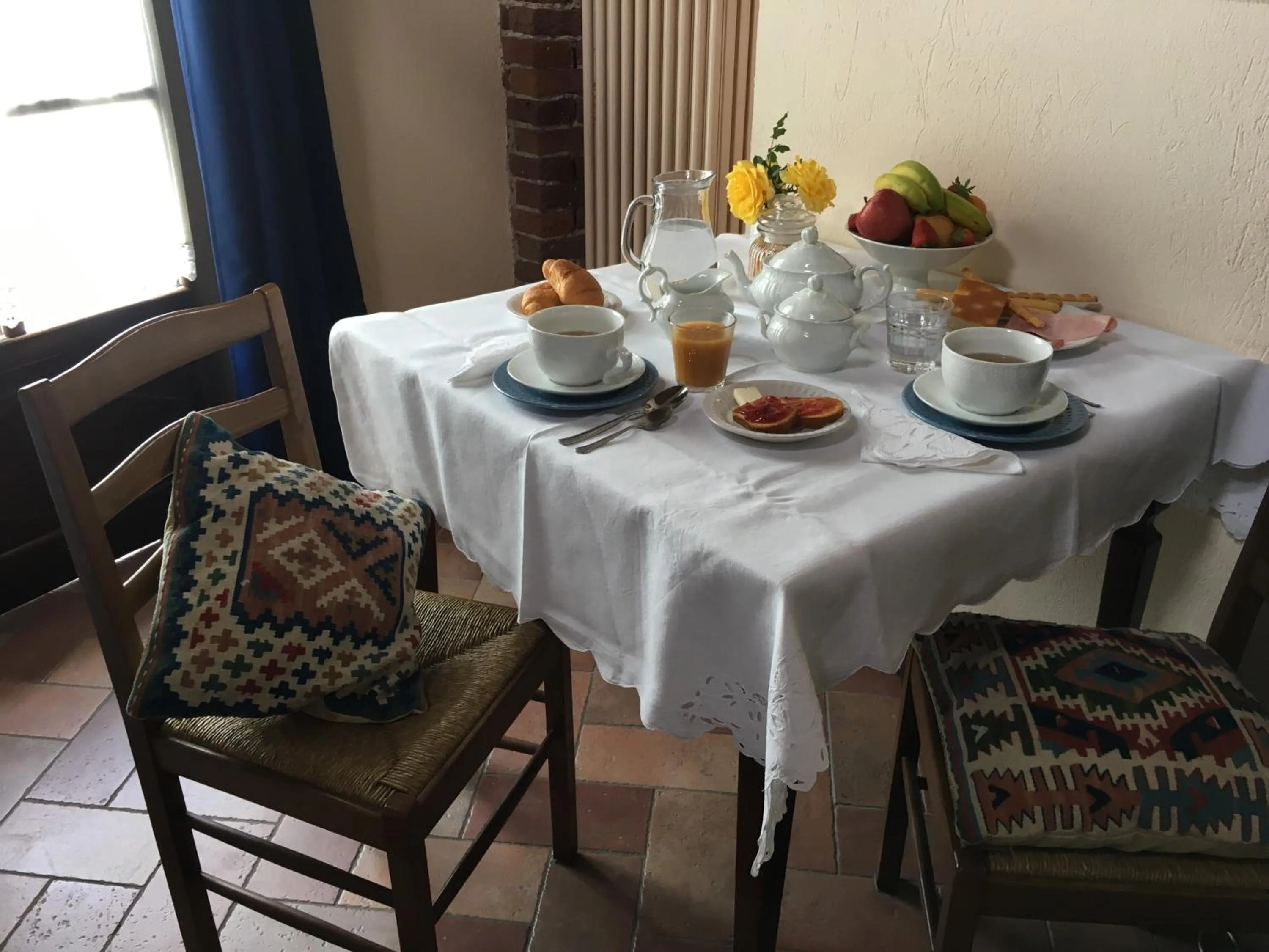 Italian breakfast in B&B Gira-Sole