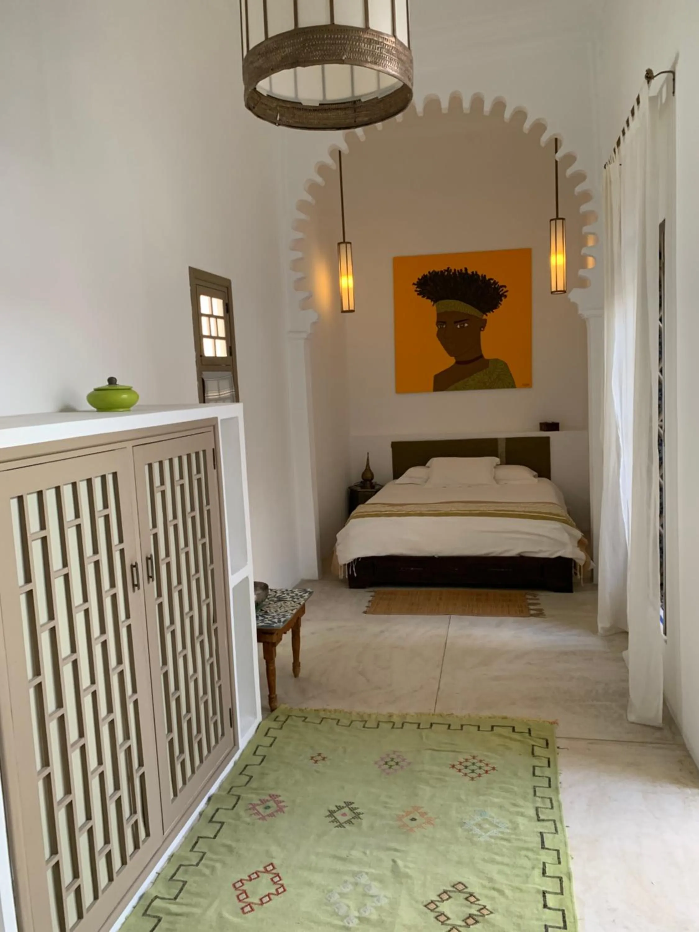 Bedroom, Bed in Riad Aziman