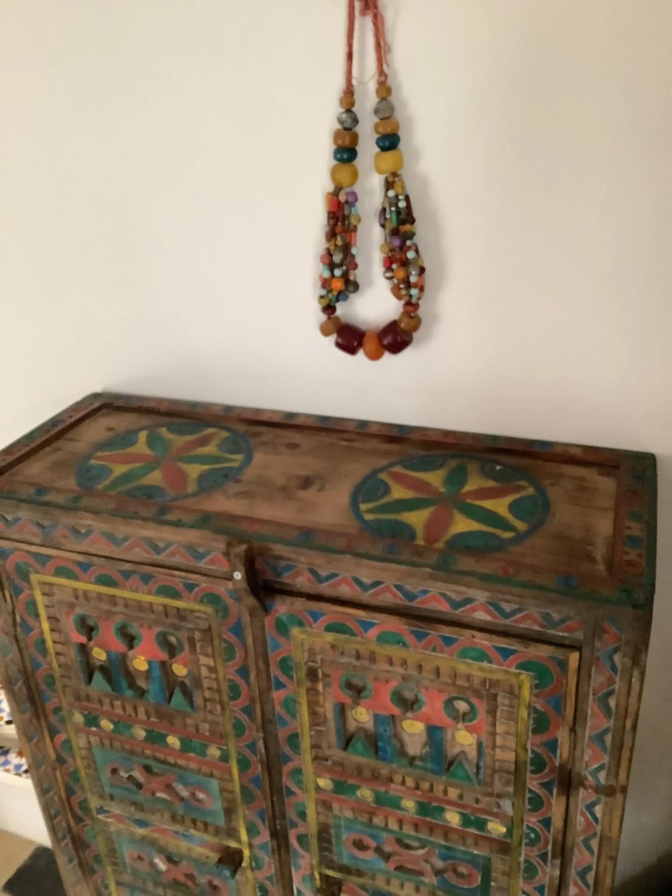 Decorative detail in Riad Aziman