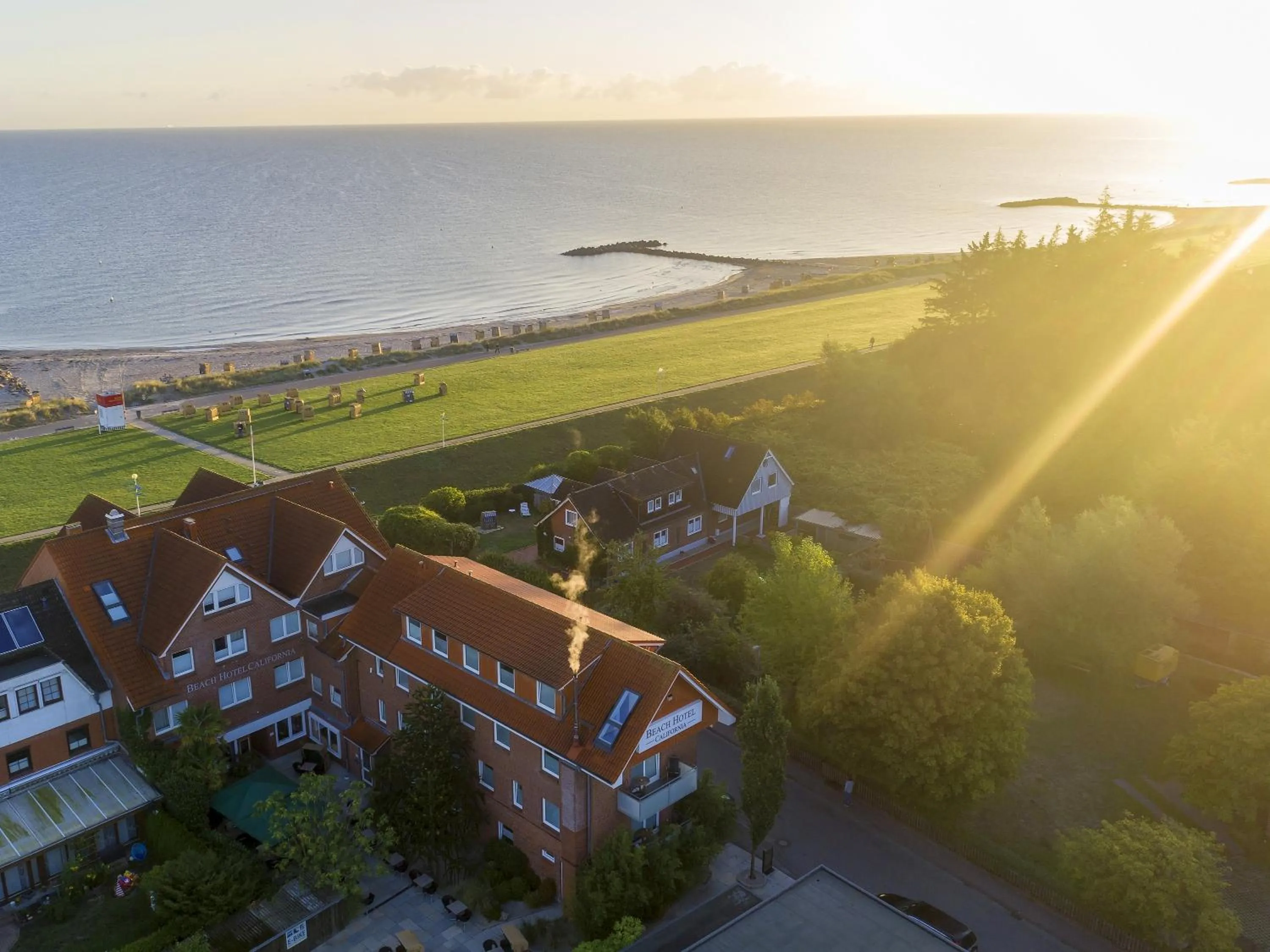 Natural landscape in Beach Hotel California