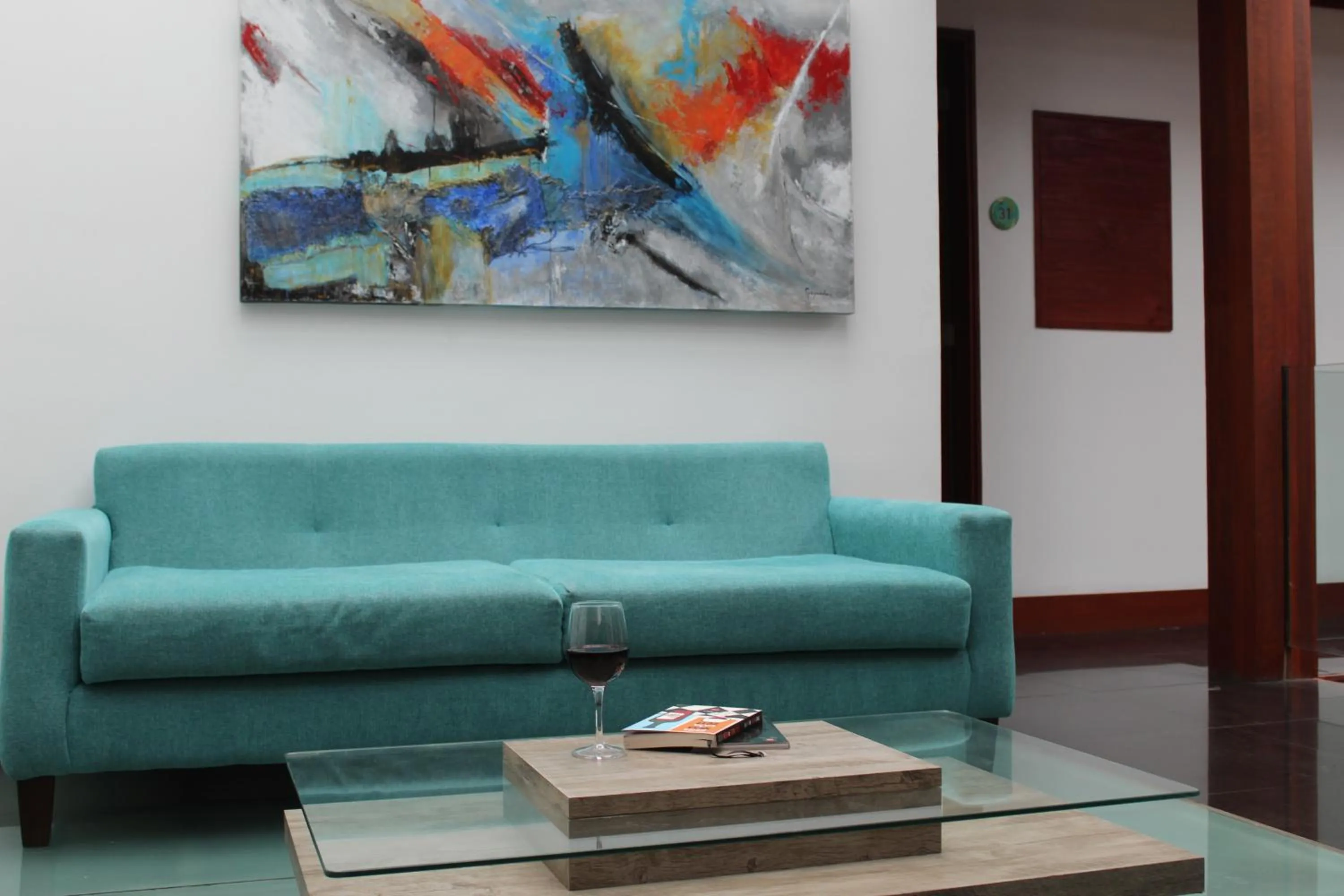 Living room in Concha y Toro 33 Hotel Boutique by Nobile