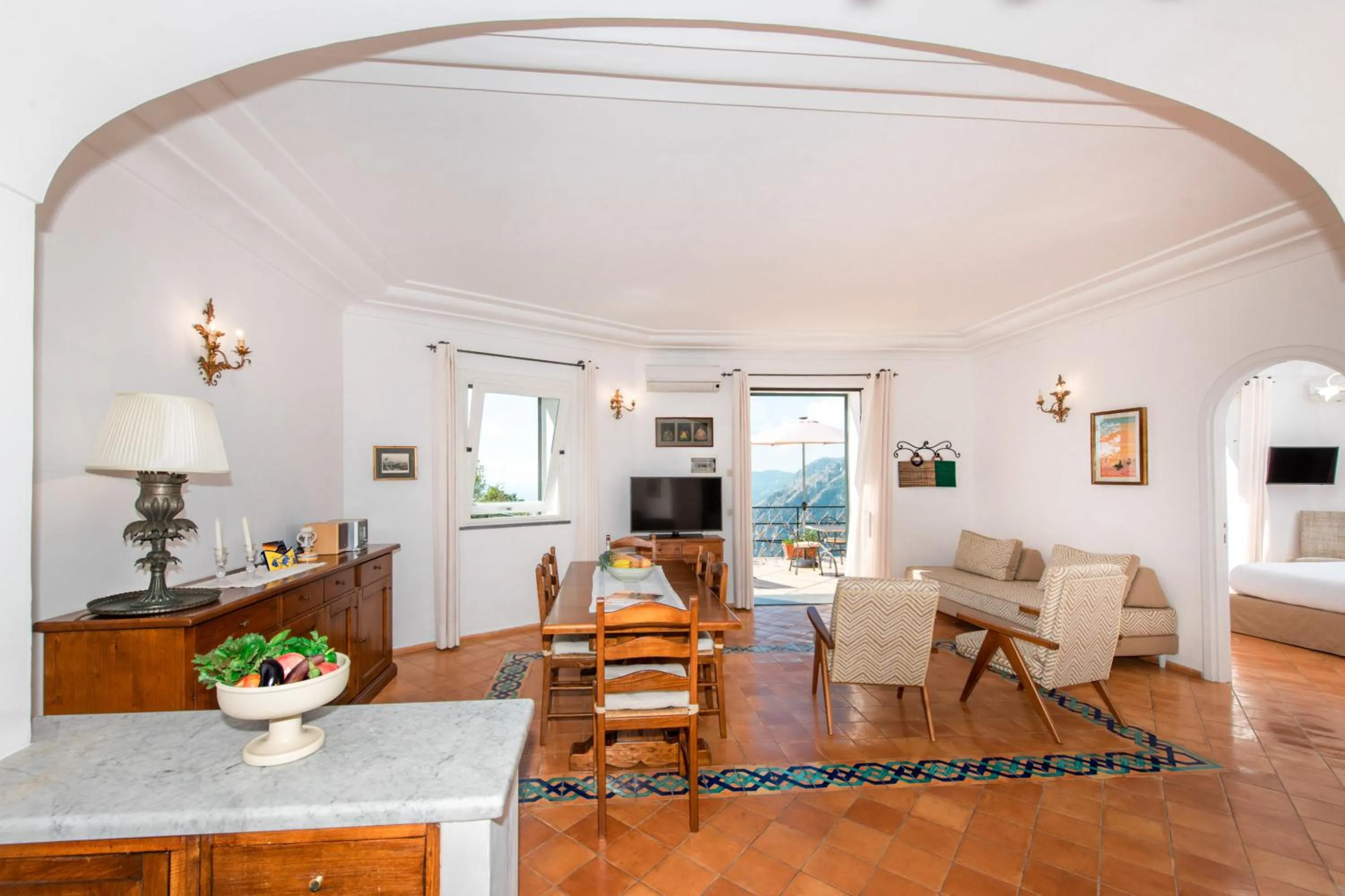 Living room in Ville Olimpo