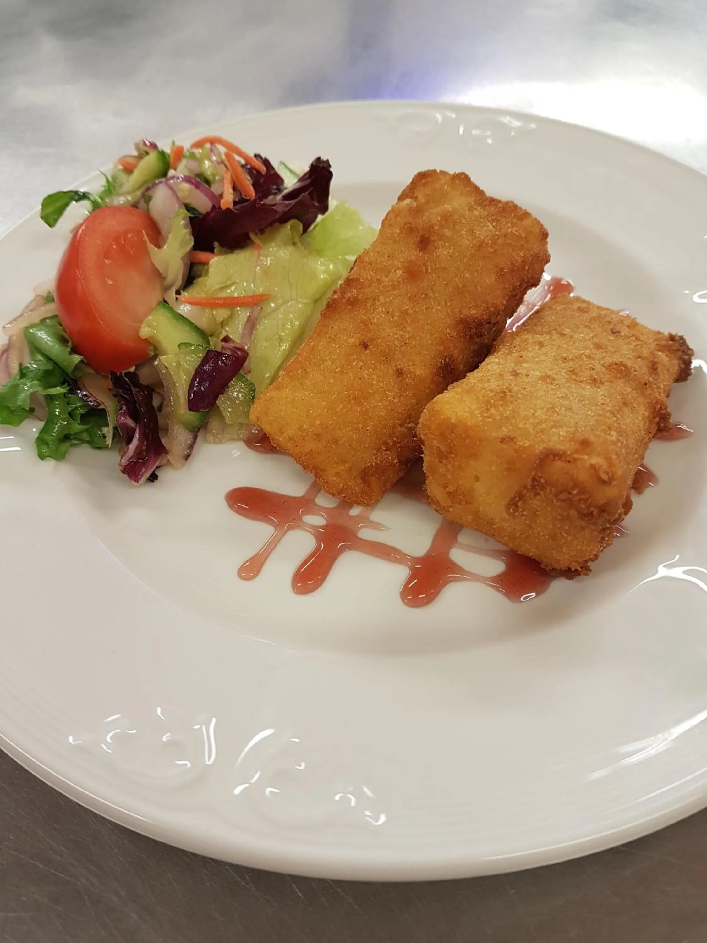 Food close-up in The Panmure Arms Hotel