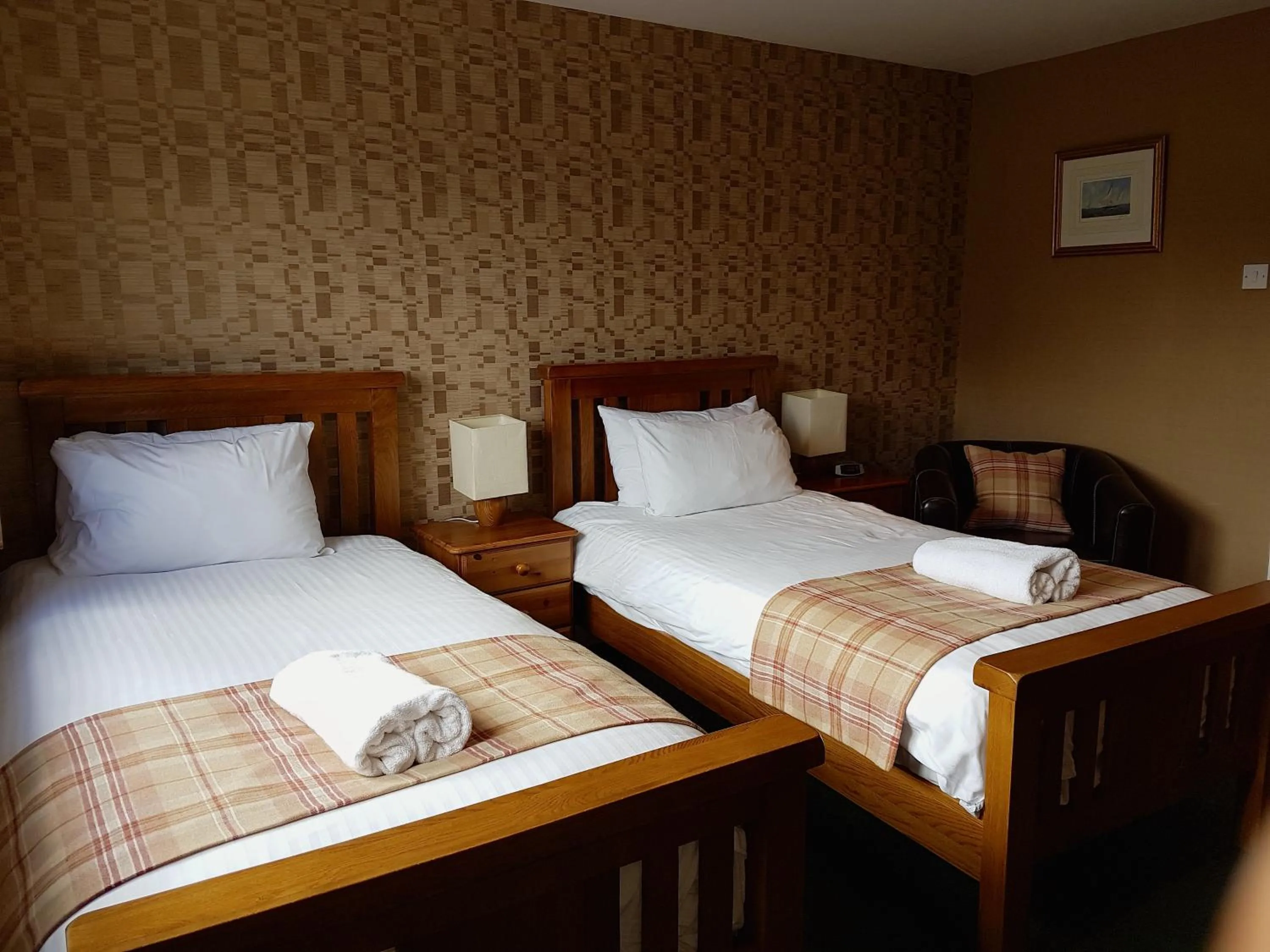 Bed in The Panmure Arms Hotel