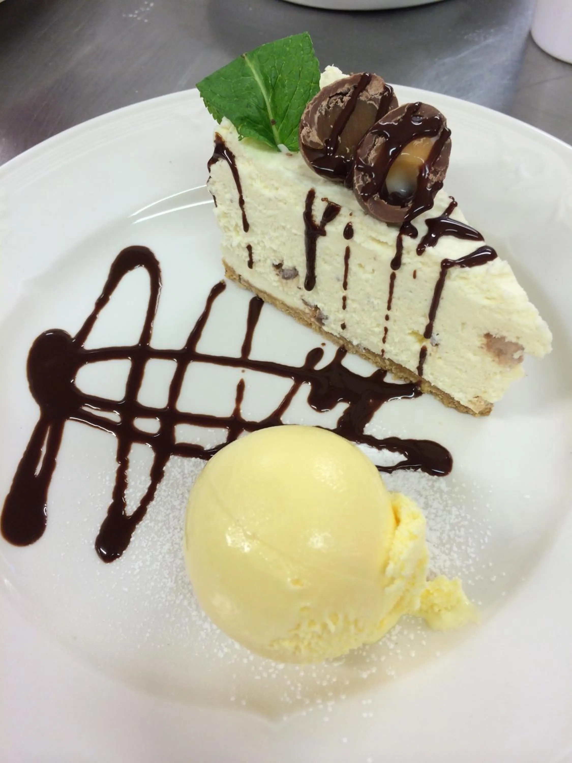 Food close-up in The Panmure Arms Hotel