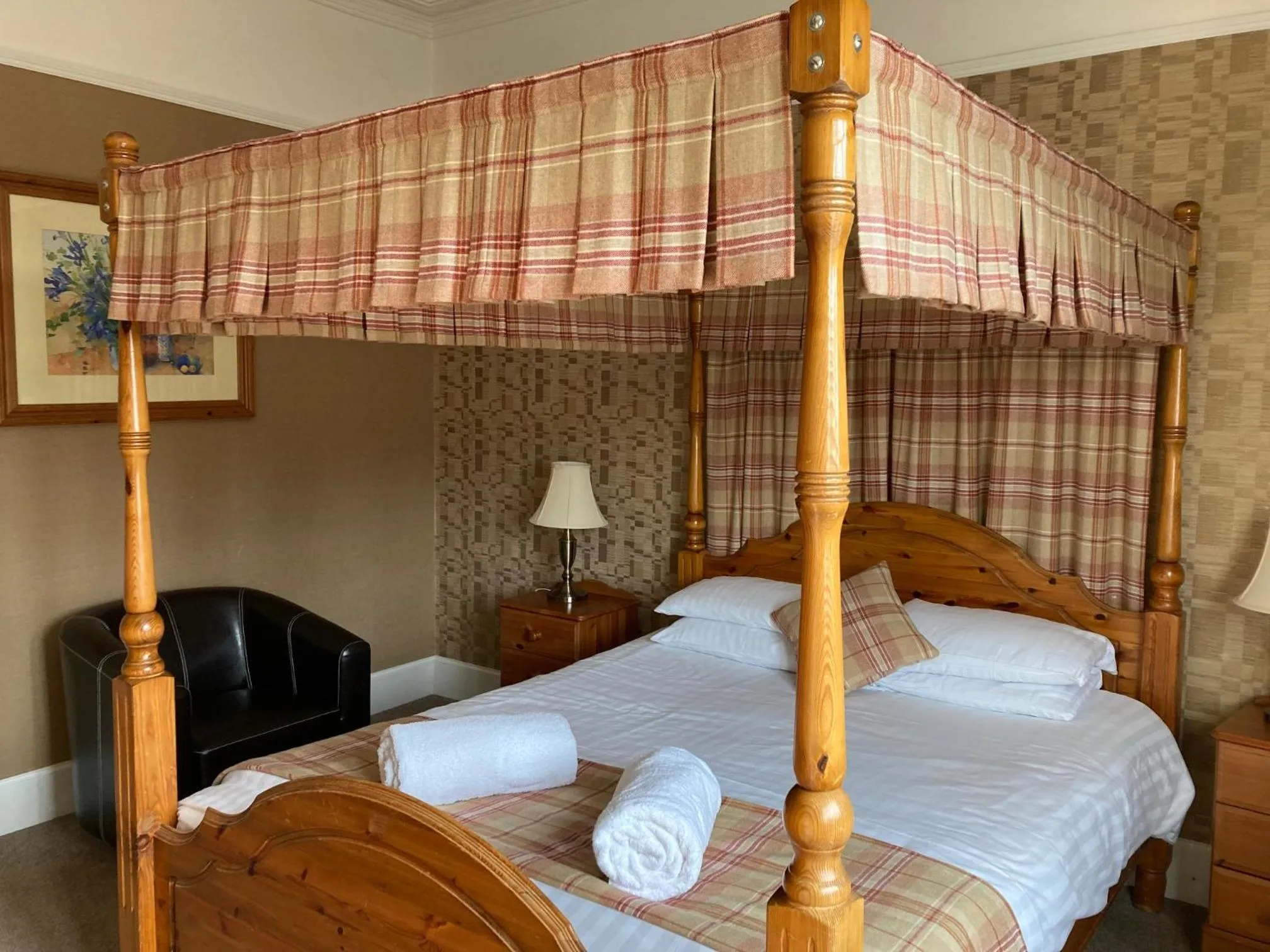 Bedroom, Bed in The Panmure Arms Hotel