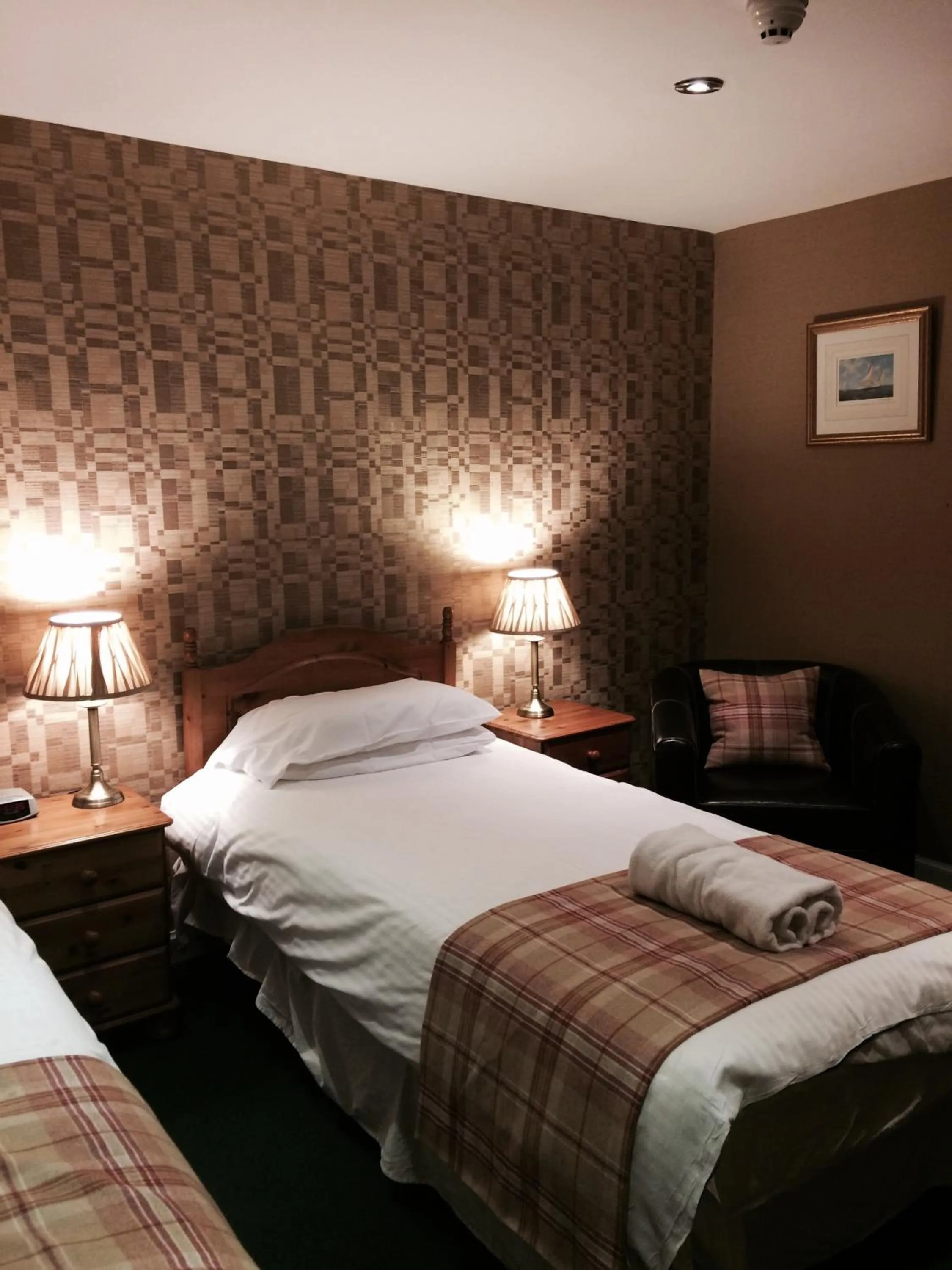 Bed in The Panmure Arms Hotel