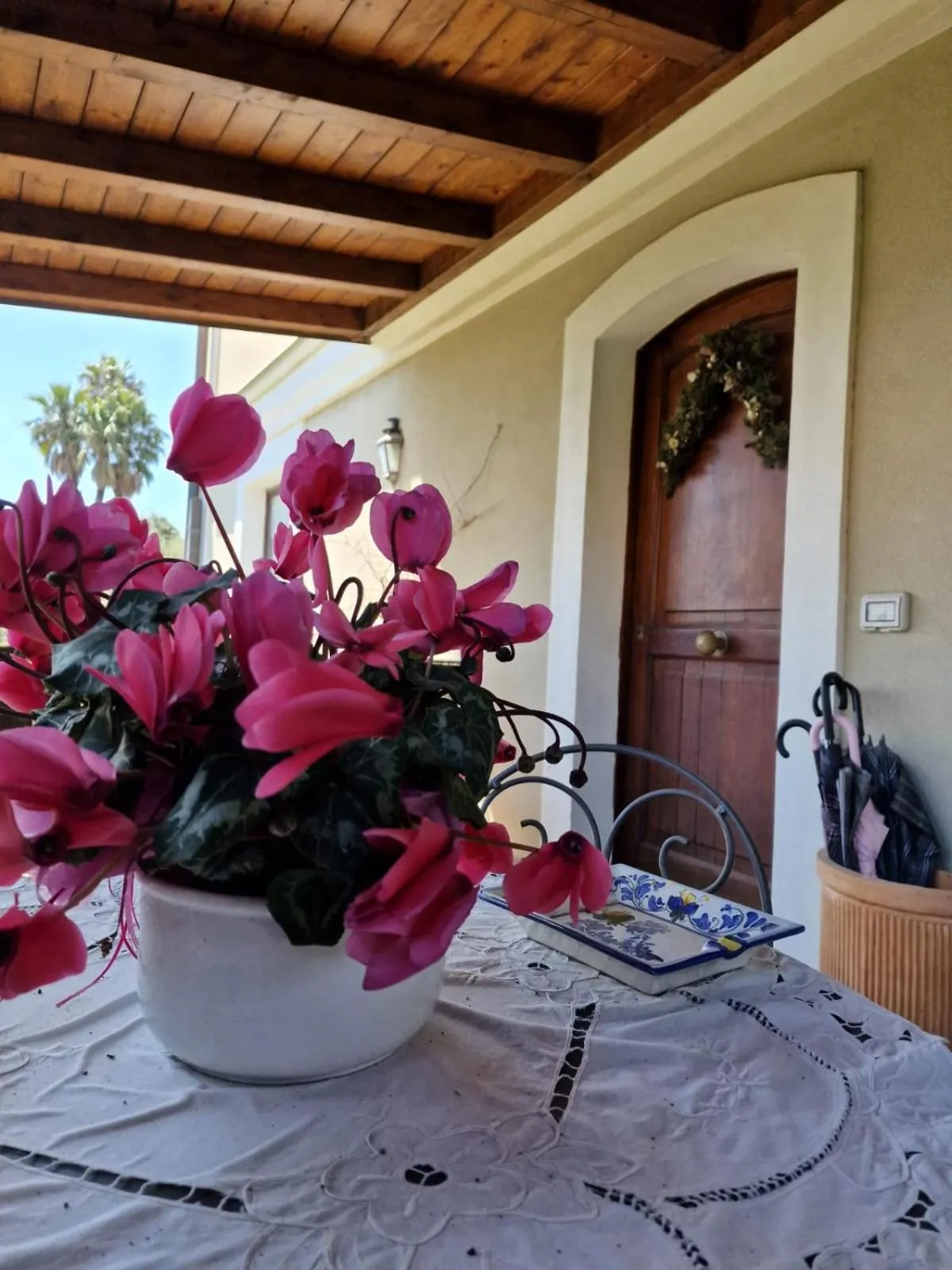 Decorative detail in Casa Delle Coccole