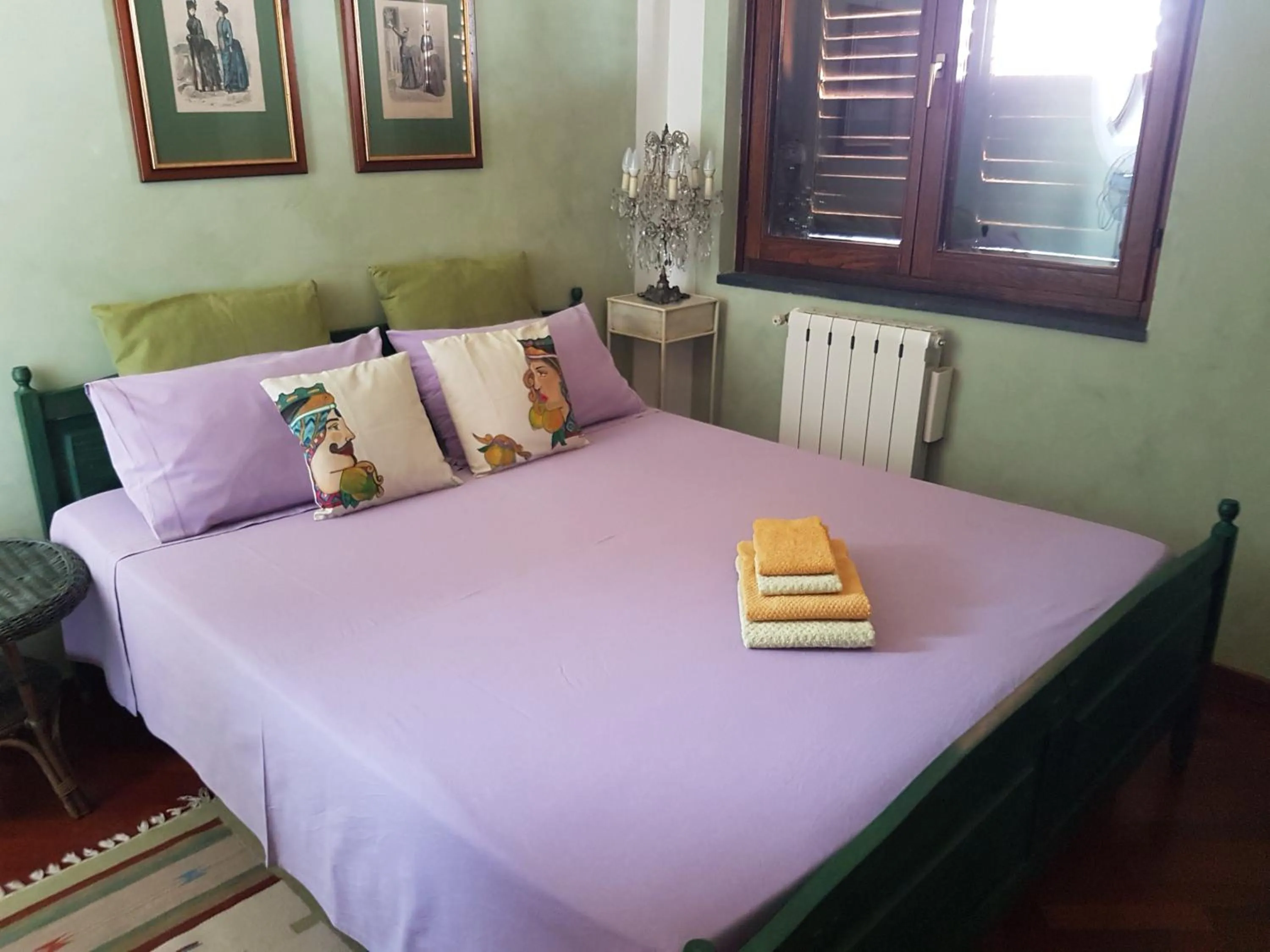 Photo of the whole room, Bed in Casa Delle Coccole