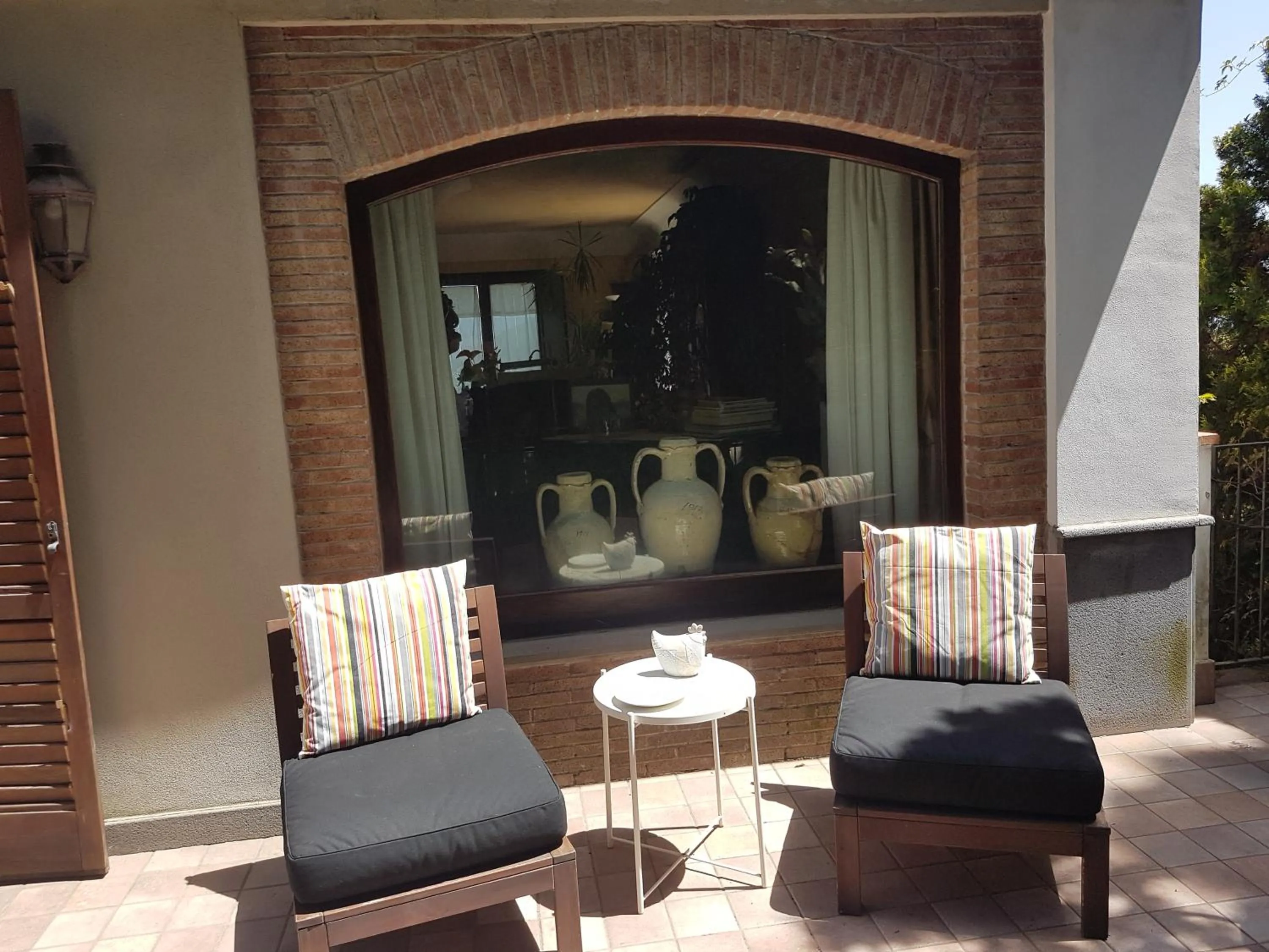 Garden view in Casa Delle Coccole