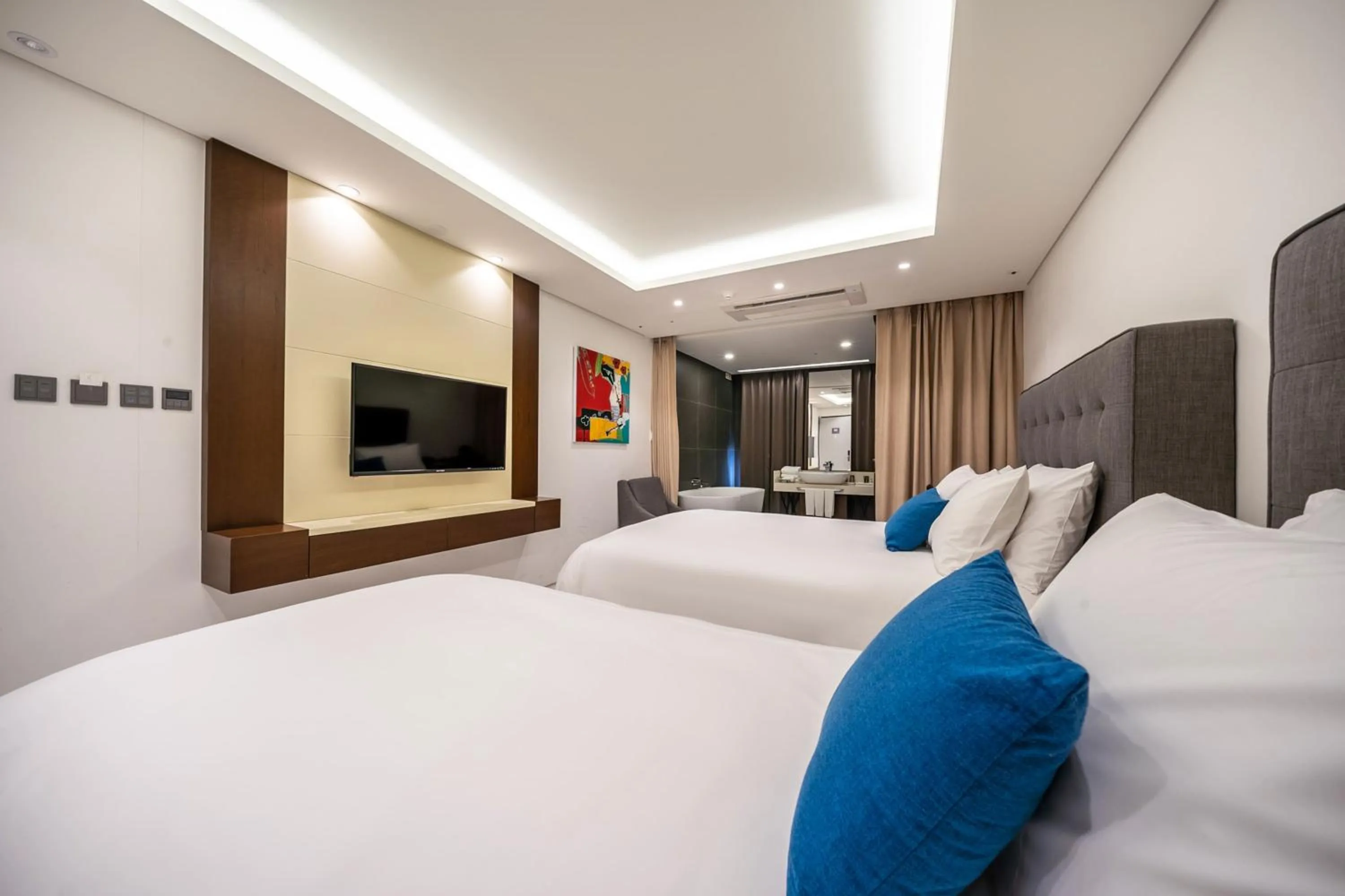 Bedroom, Bed in Sweetmay Seogwipo