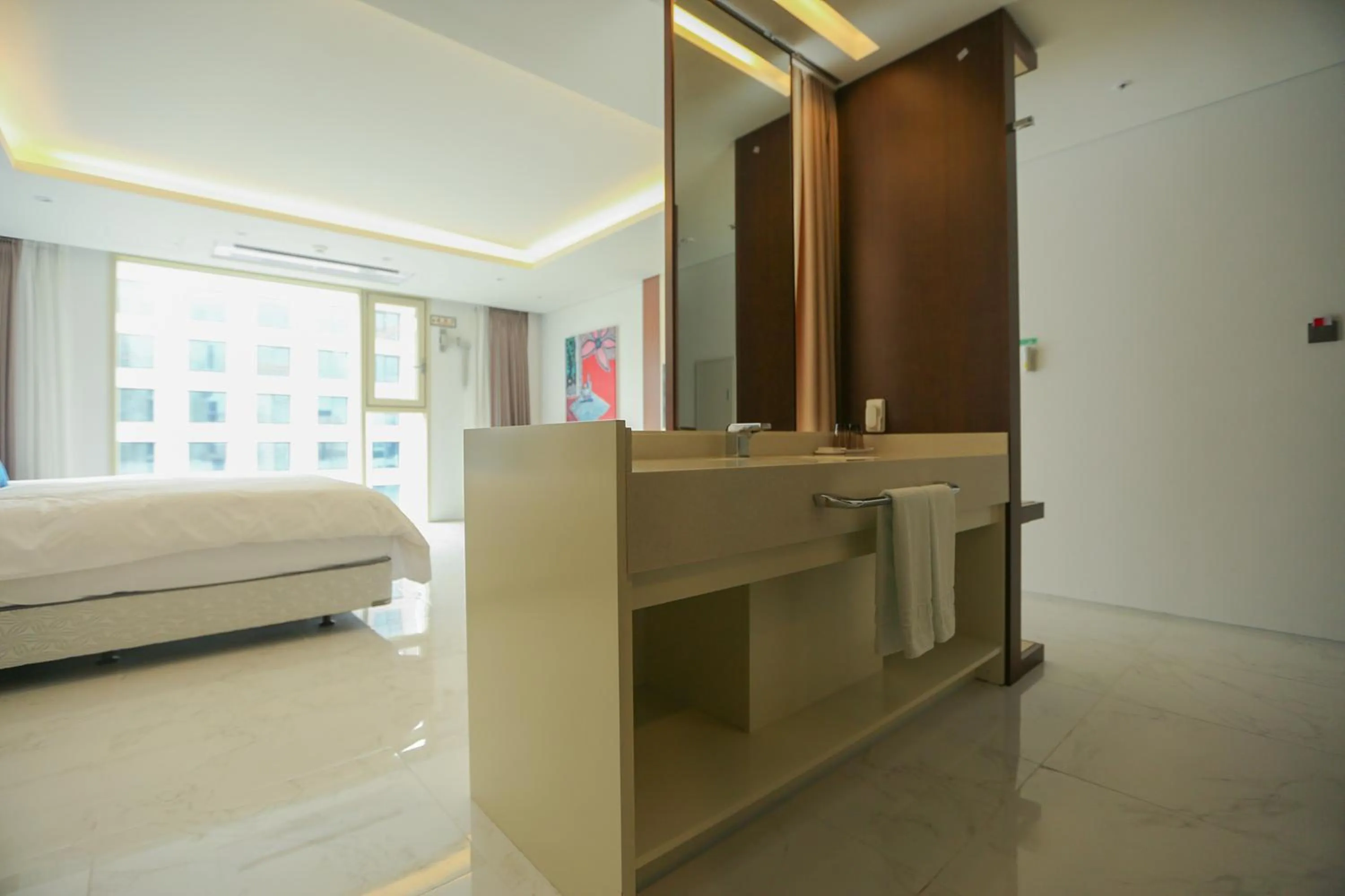 Bedroom, Bed in Sweetmay Seogwipo