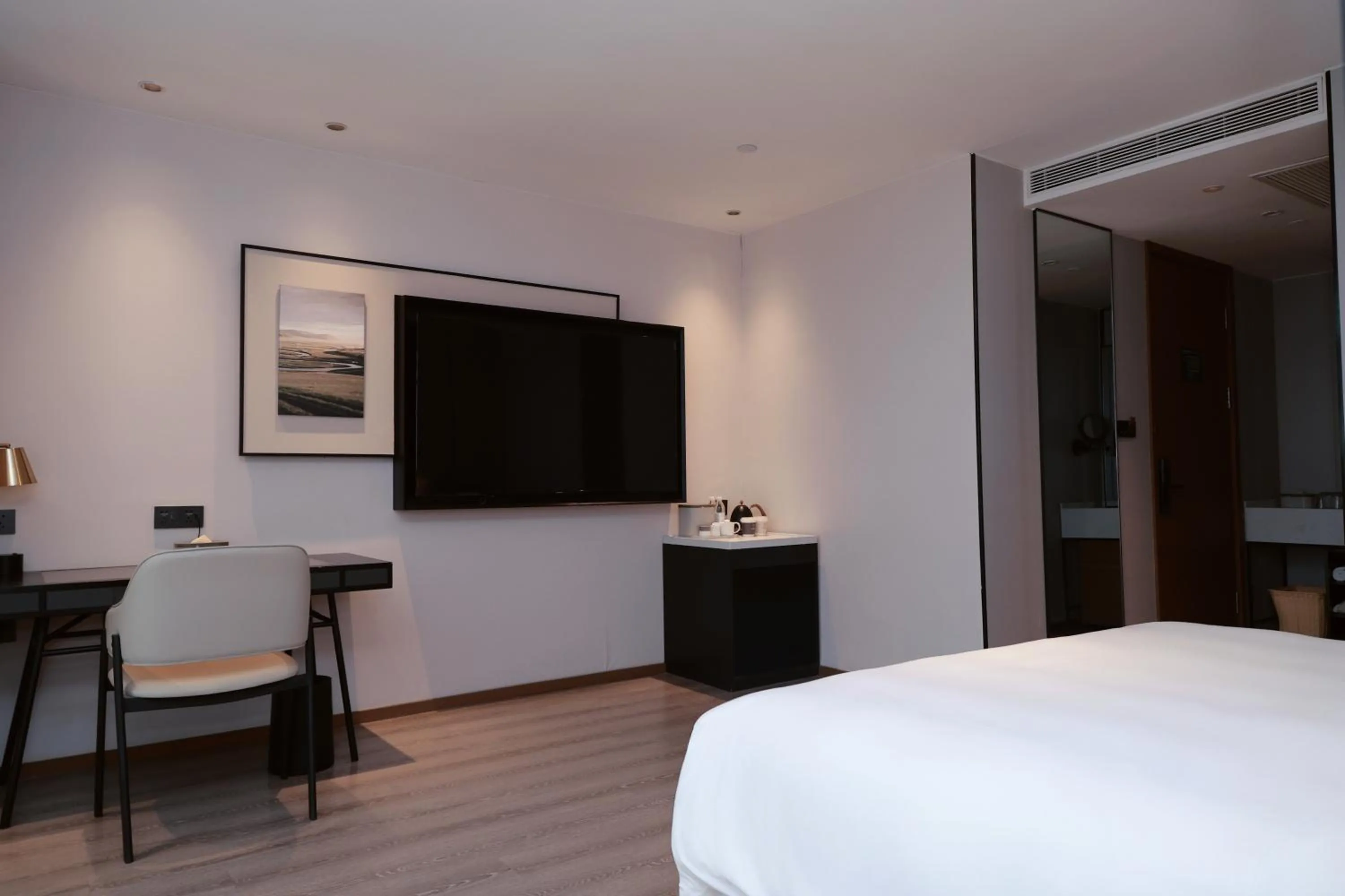 Bed in Atour Hotel Jinan Huashan Huanyu Max