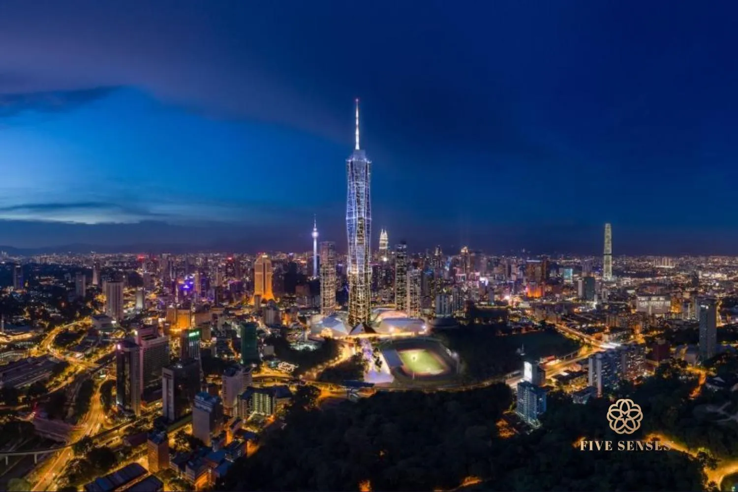 City view in Trion One Suites Kuala Lumpur by Five Senses