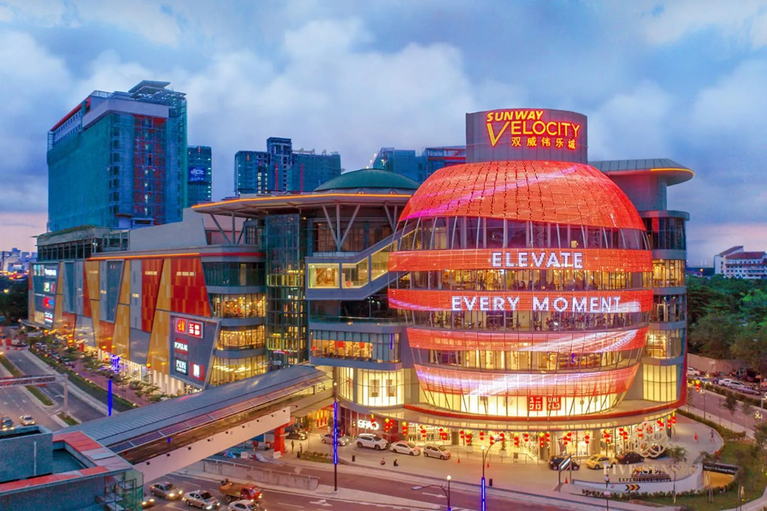 Shopping Area in Trion One Suites Kuala Lumpur by Five Senses