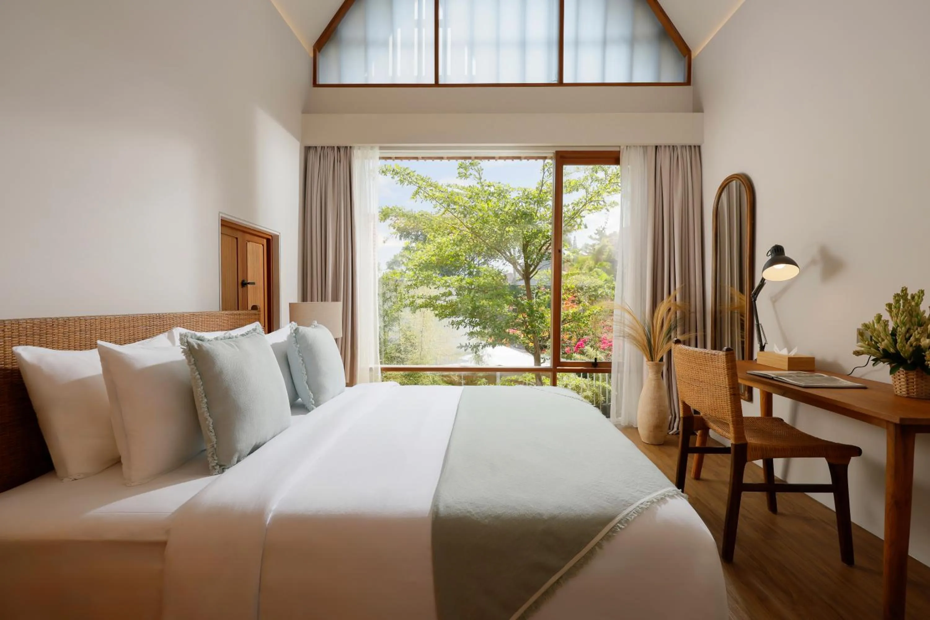 Bed in Pulang Villas Pererenan by Nakula