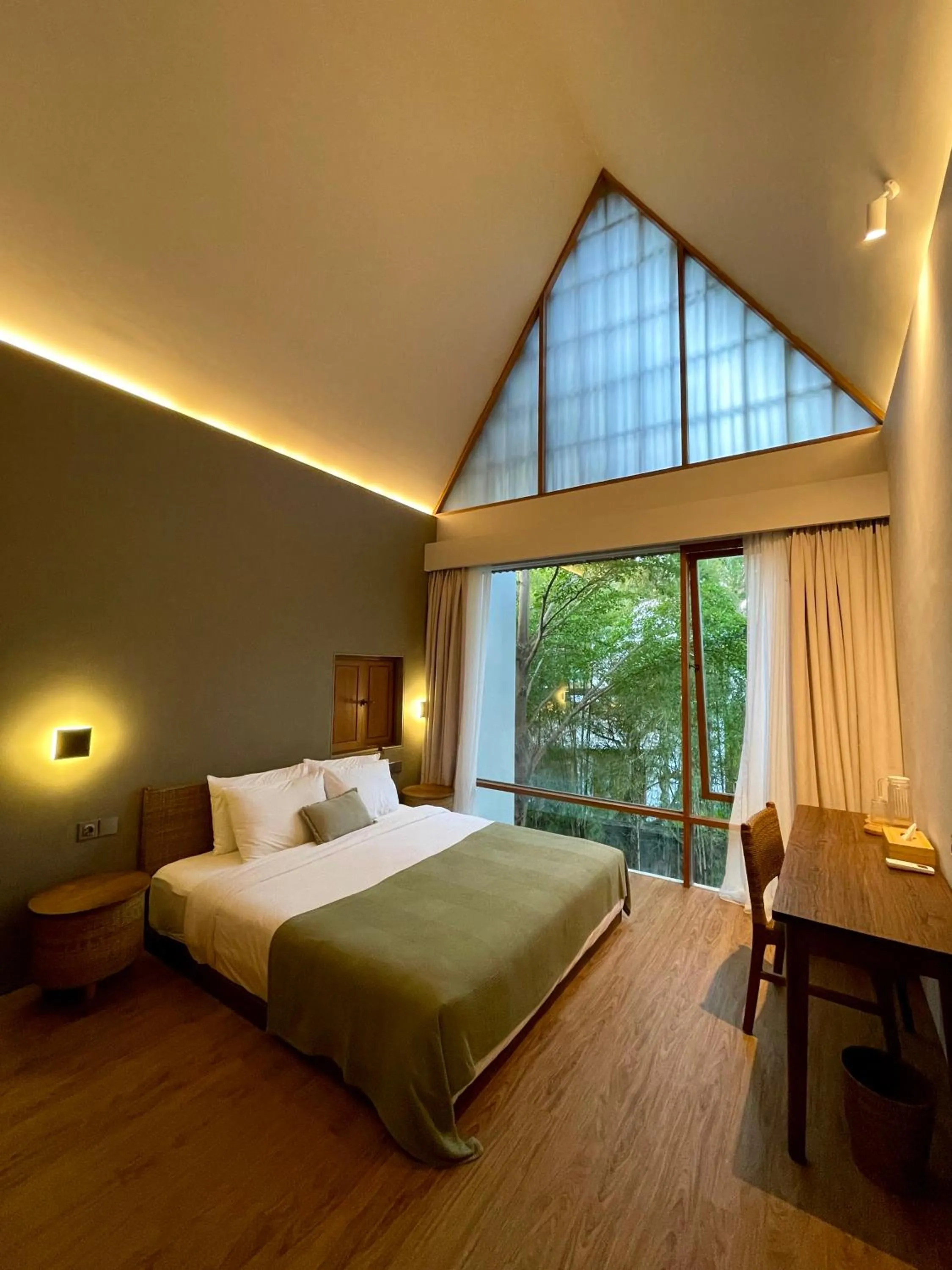 Bed in Pulang Villas Pererenan by Nakula