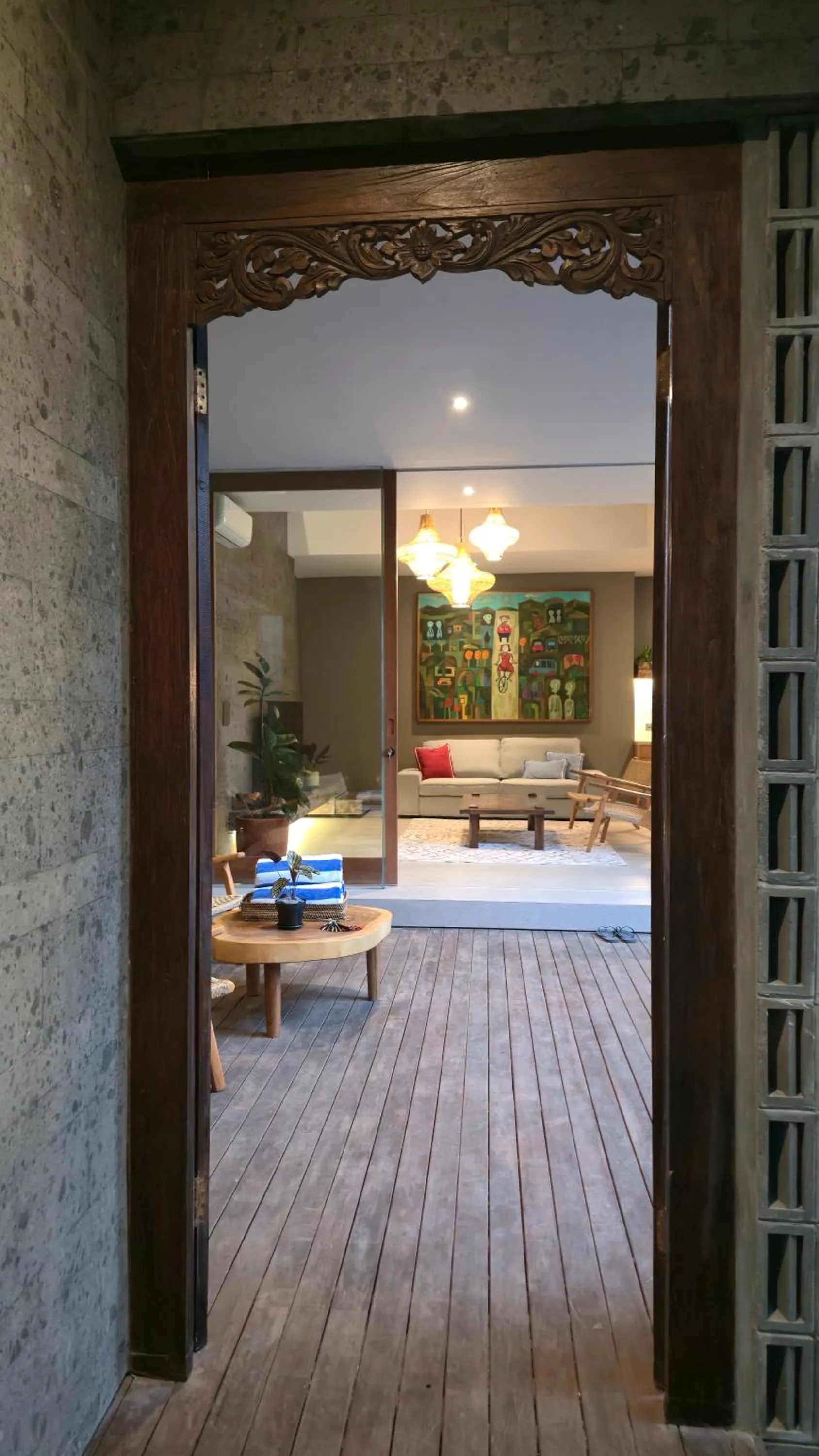 Bed in Pulang Villas Pererenan by Nakula