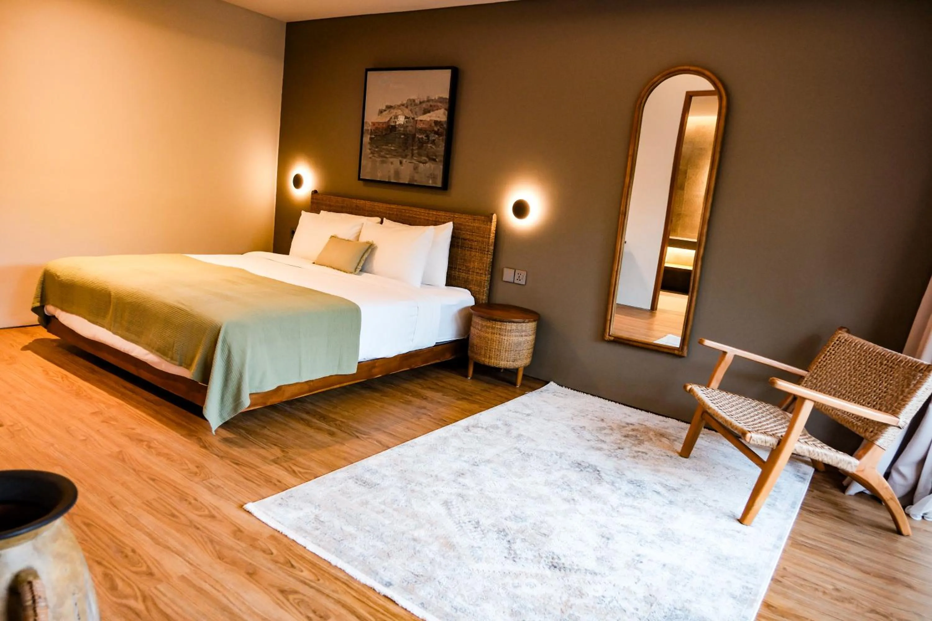 Bed in Pulang Villas Pererenan by Nakula