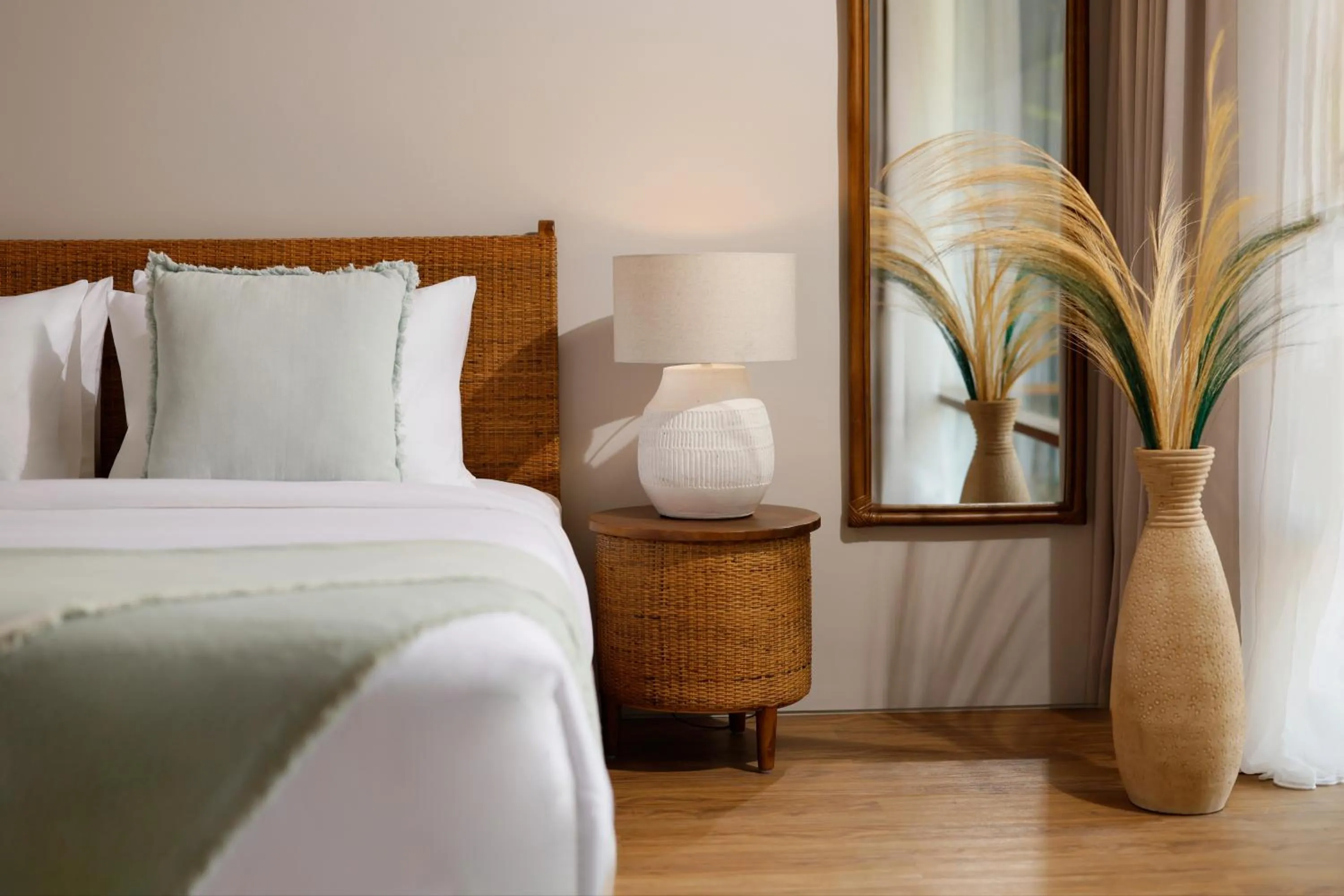 Bedroom, Bed in Pulang Villas Pererenan by Nakula