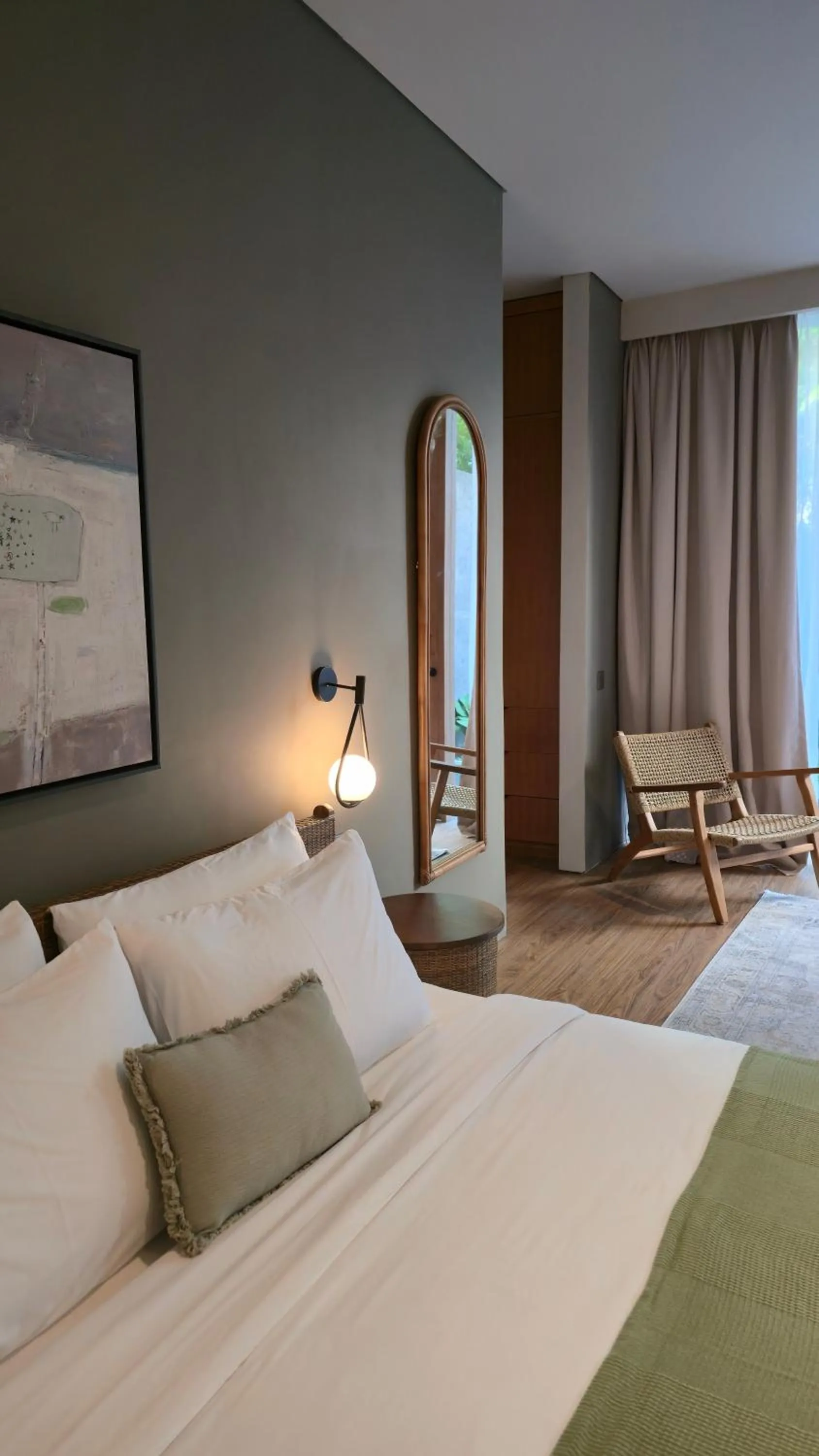 Bed in Pulang Villas Pererenan by Nakula